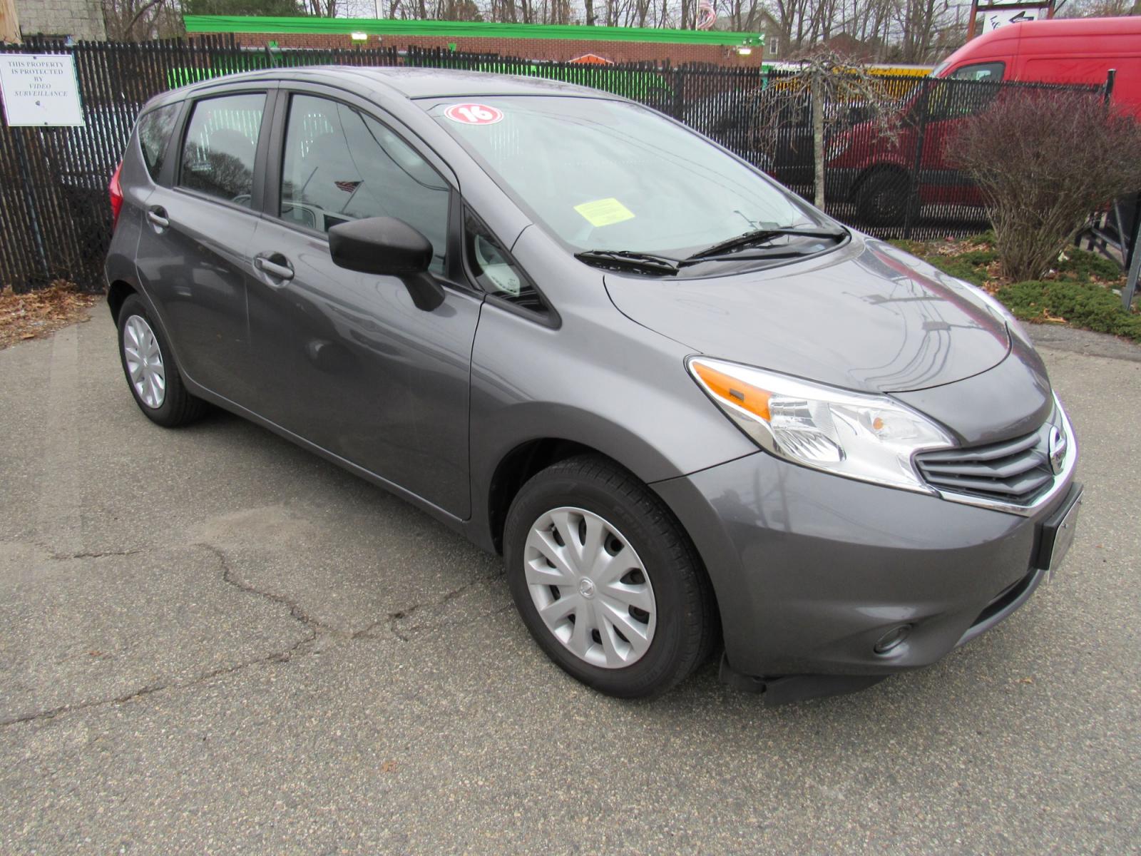 2016 Gray /gray Nissan Versa Note S (3N1CE2CP7GL) with an 1.6L L4 DOHC 16V engine, 5M transmission, located at 215 Milton St, Dedham, MA, 02026, (781) 329-5144, 42.241905, -71.157295 - This nice little compact is in great condition. Runs like new. All ASPI Motor Cars vehicles are fully serviced before they are delivered to assure the highest quality used vehicles. Comes with a 3/3 warranty included in the price Call for details. - Photo #0