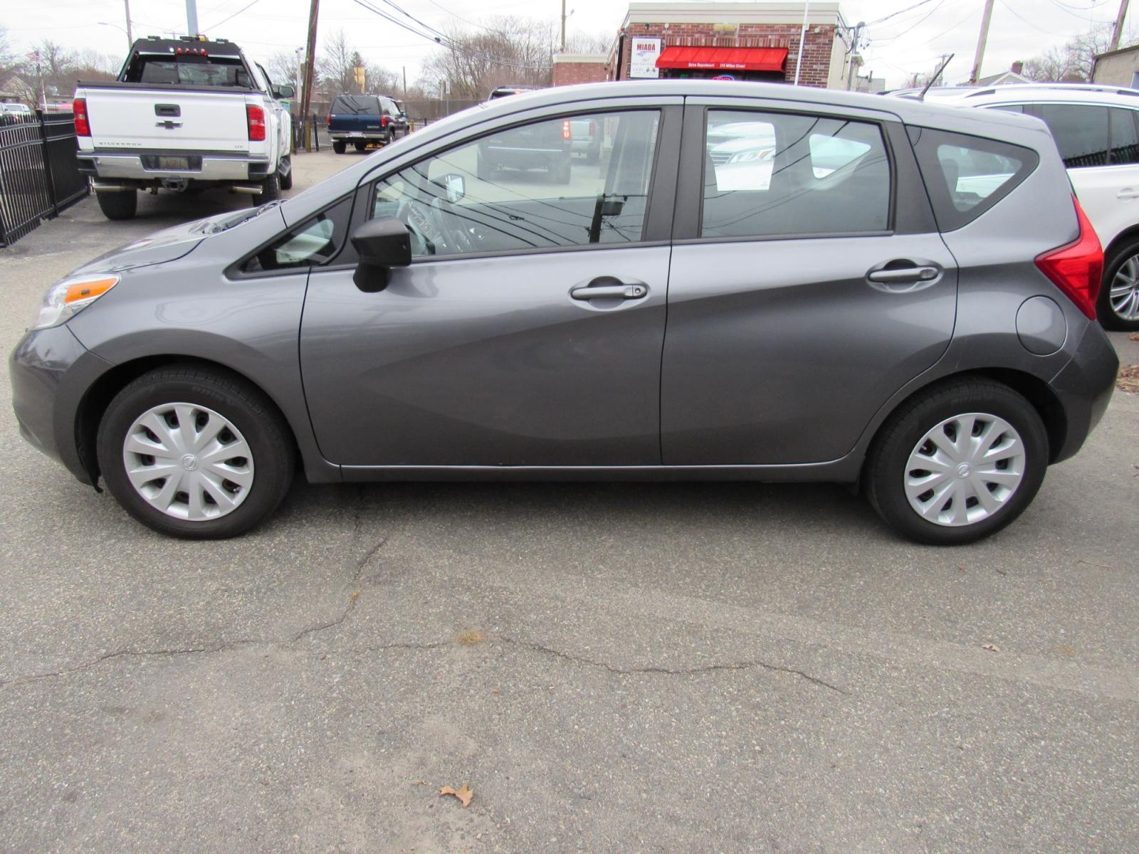 2016 Gray /gray Nissan Versa Note S (3N1CE2CP7GL) with an 1.6L L4 DOHC 16V engine, 5M transmission, located at 215 Milton St, Dedham, MA, 02026, (781) 329-5144, 42.241905, -71.157295 - This nice little compact is in great condition. Runs like new. All ASPI Motor Cars vehicles are fully serviced before they are delivered to assure the highest quality used vehicles. Comes with a 3/3 warranty included in the price Call for details. - Photo #2