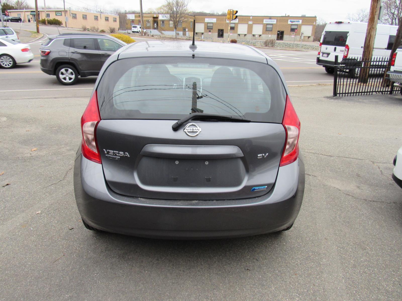 2016 Gray /gray Nissan Versa Note S (3N1CE2CP7GL) with an 1.6L L4 DOHC 16V engine, 5M transmission, located at 215 Milton St, Dedham, MA, 02026, (781) 329-5144, 42.241905, -71.157295 - This nice little compact is in great condition. Runs like new. All ASPI Motor Cars vehicles are fully serviced before they are delivered to assure the highest quality used vehicles. Comes with a 3/3 warranty included in the price Call for details. - Photo #4