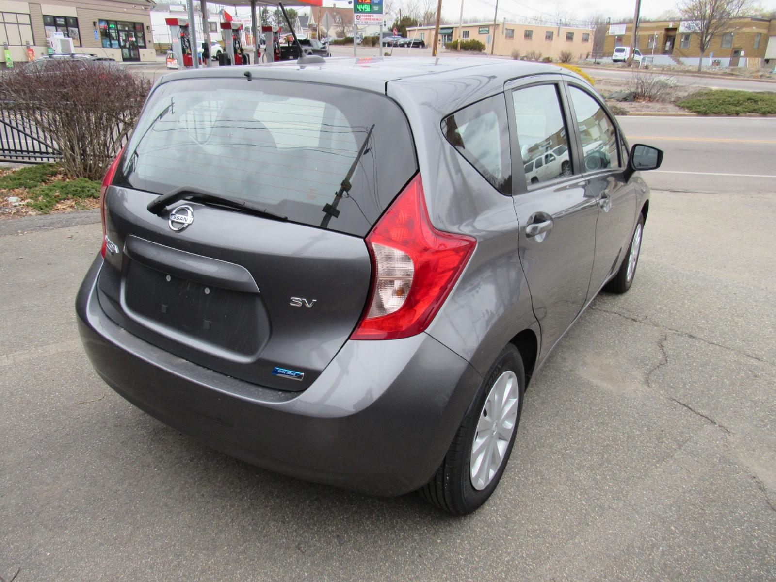 2016 Gray /gray Nissan Versa Note S (3N1CE2CP7GL) with an 1.6L L4 DOHC 16V engine, 5M transmission, located at 215 Milton St, Dedham, MA, 02026, (781) 329-5144, 42.241905, -71.157295 - This nice little compact is in great condition. Runs like new. All ASPI Motor Cars vehicles are fully serviced before they are delivered to assure the highest quality used vehicles. Comes with a 3/3 warranty included in the price Call for details. - Photo #5