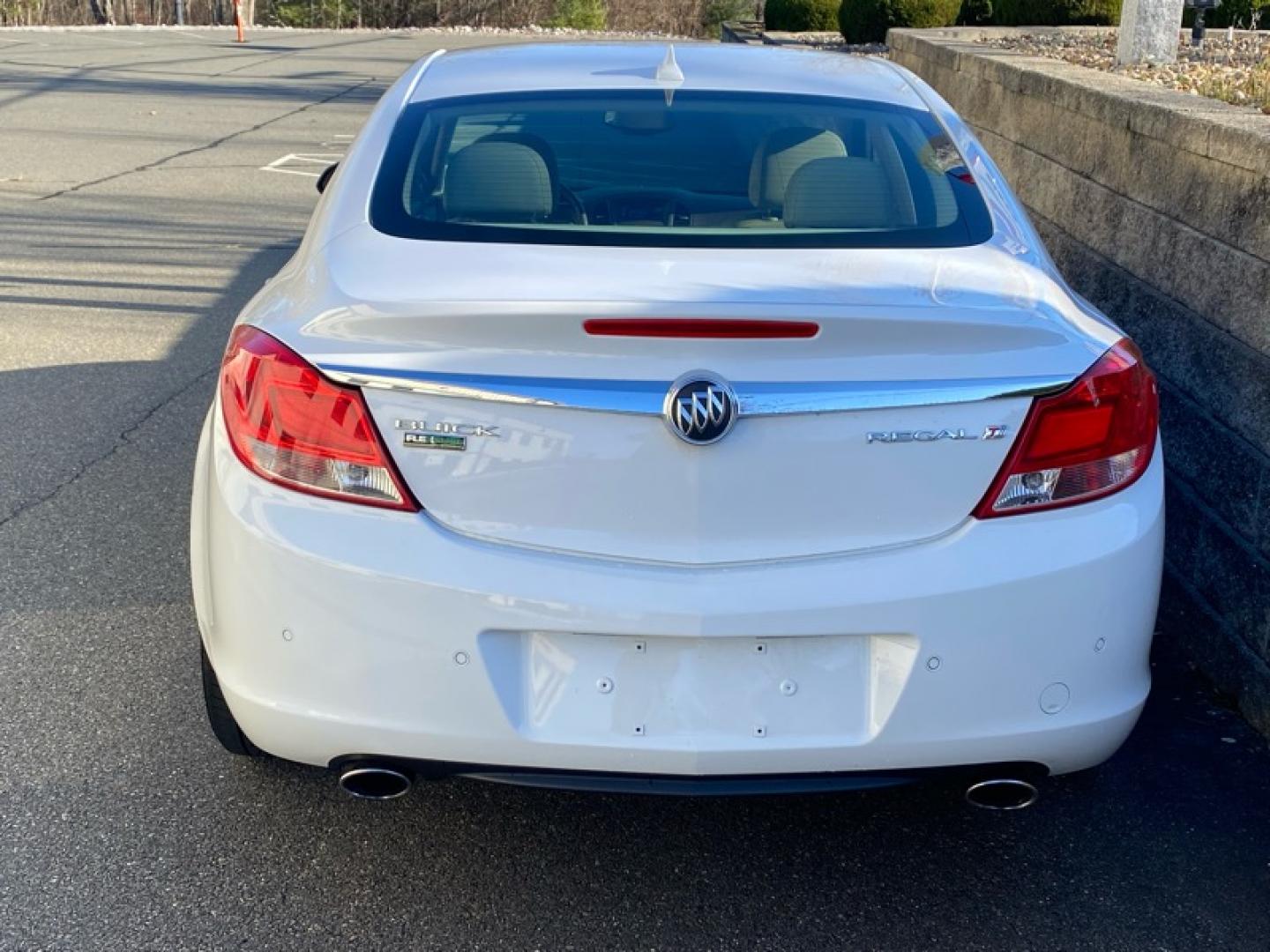 2011 White /TAN Buick Regal CXL Turbo - 3XT (W04GX5GV9B1) with an 2.2L L4 DOHC 16V TURBO engine, Automatic transmission, located at 215 Milton St, Dedham, MA, 02026, (781) 329-5144, 42.241905, -71.157295 - This nice low mileage vehicle is in excellent condition. Runs as good as it looks. Don't miss this one. Hard to find low mileage vehicles under 10K. All ASPI Motor Cars vehicles are fully serviced before they are delivered to assure the highest quality used vehicles. Come with a 3/3 warranty include - Photo#6