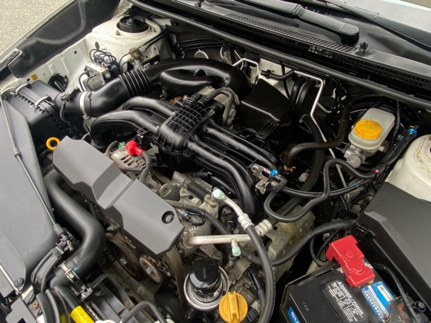 2015 White /Tan Subaru Impreza 2.0i Premium PZEV 5-Door (JF1GPAC61FH) with an 2.0L H4 DOHC 16V engine, Continuously Variable Transmission transmission, located at 215 Milton St, Dedham, MA, 02026, (781) 329-5144, 42.241905, -71.157295 - Photo#24