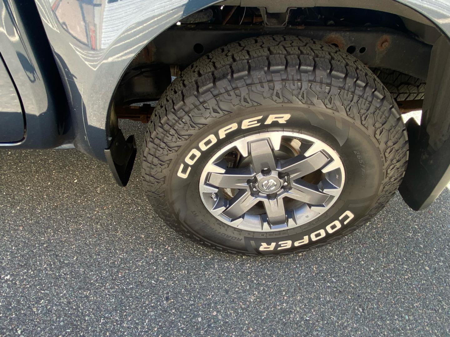 2019 Blue /Grey Nissan Frontier SL Crew Cab 5AT 4WD Pro-4 (1N6AD0EV1KN) with an 4.0L V6 DOHC 24V engine, 5A transmission, located at 215 Milton St, Dedham, MA, 02026, (781) 329-5144, 42.241905, -71.157295 - Single Owner, Low Mileage 4WD. Sure to please on every level!! Prices on all vehicles do not include $299.95 Documentation fee, as well as Massachusetts sales tax, Registration, Title Fee and State inspection. We try our hardest to be as accurate in our descriptions as possible. ASPI Motor Ca - Photo#24