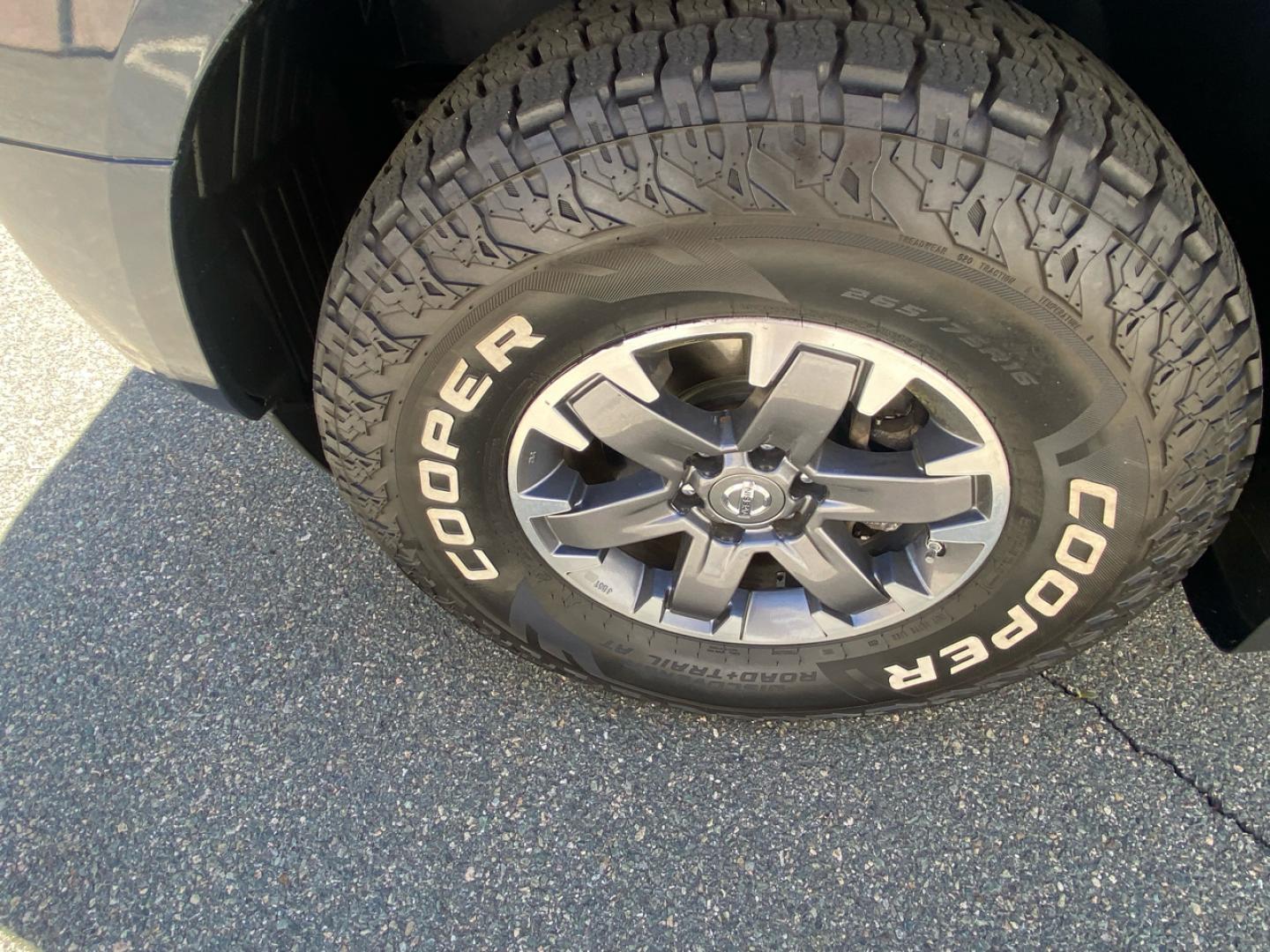 2019 Blue /Grey Nissan Frontier SL Crew Cab 5AT 4WD Pro-4 (1N6AD0EV1KN) with an 4.0L V6 DOHC 24V engine, 5A transmission, located at 215 Milton St, Dedham, MA, 02026, (781) 329-5144, 42.241905, -71.157295 - Single Owner, Low Mileage 4WD. Sure to please on every level!! Prices on all vehicles do not include $299.95 Documentation fee, as well as Massachusetts sales tax, Registration, Title Fee and State inspection. We try our hardest to be as accurate in our descriptions as possible. ASPI Motor Ca - Photo#21
