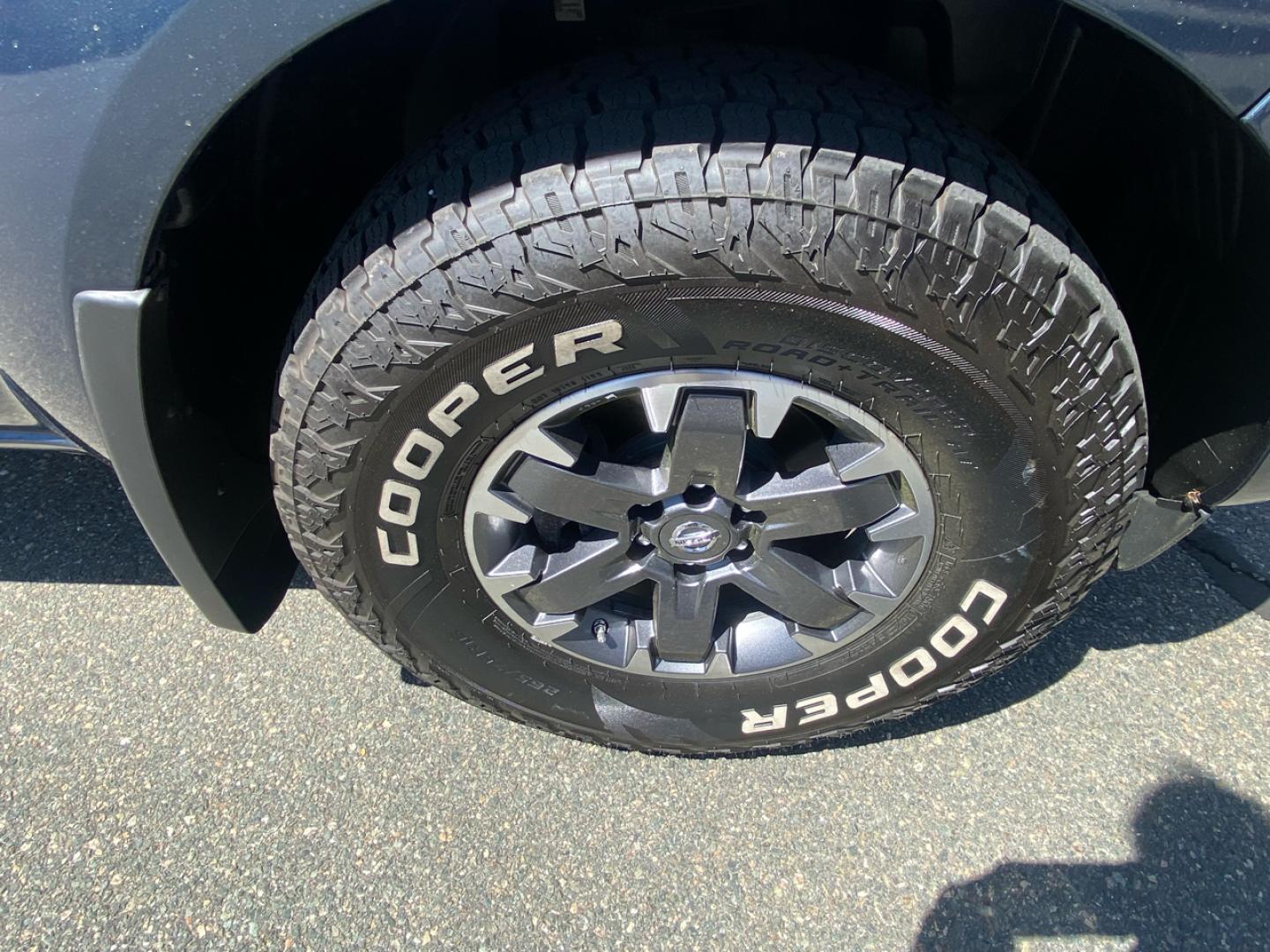 2019 Blue /Grey Nissan Frontier SL Crew Cab 5AT 4WD Pro-4 (1N6AD0EV1KN) with an 4.0L V6 DOHC 24V engine, 5A transmission, located at 215 Milton St, Dedham, MA, 02026, (781) 329-5144, 42.241905, -71.157295 - Single Owner, Low Mileage 4WD. Sure to please on every level!! Prices on all vehicles do not include $299.95 Documentation fee, as well as Massachusetts sales tax, Registration, Title Fee and State inspection. We try our hardest to be as accurate in our descriptions as possible. ASPI Motor Ca - Photo#23