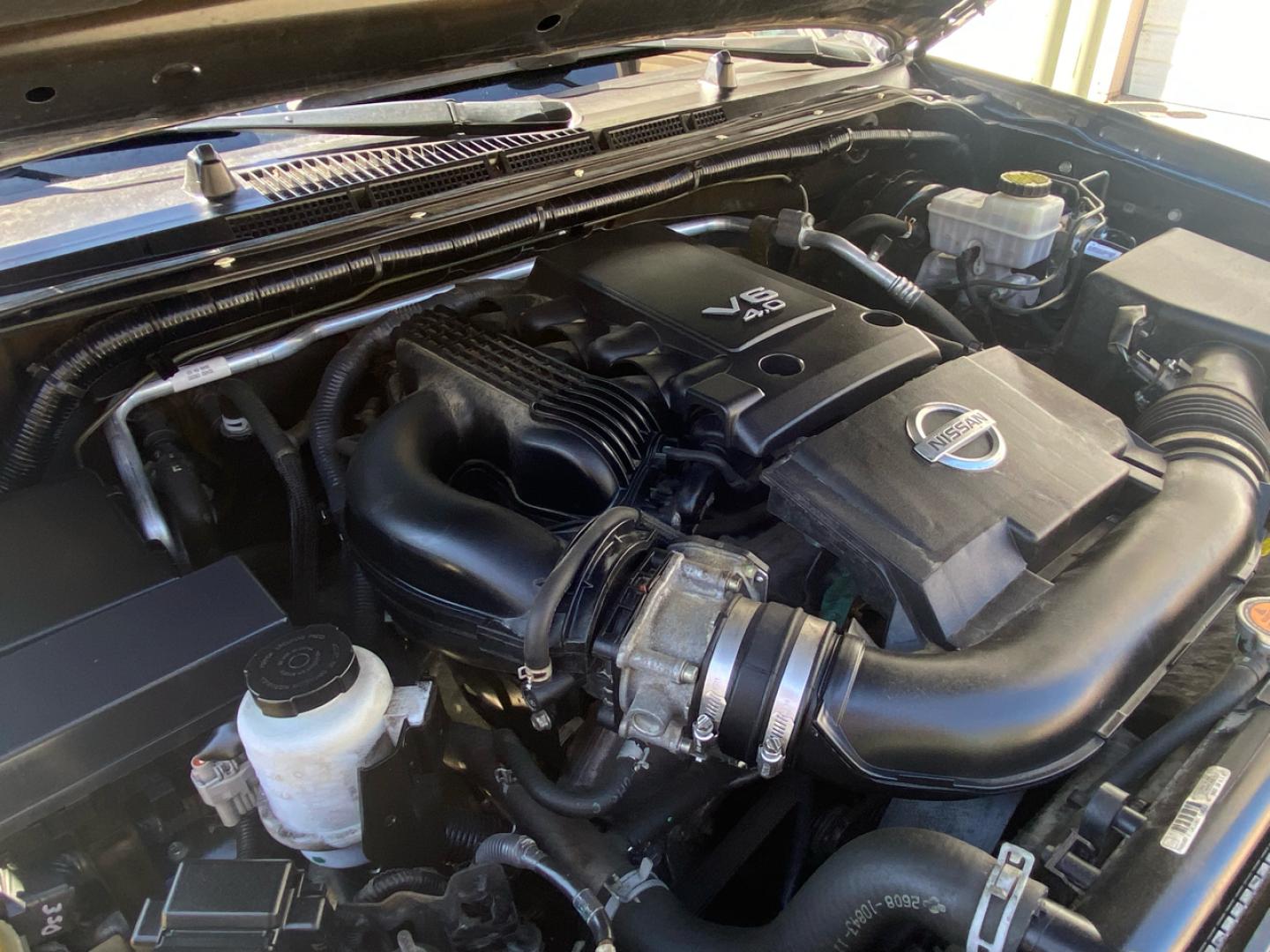 2019 Blue /Grey Nissan Frontier SL Crew Cab 5AT 4WD Pro-4 (1N6AD0EV1KN) with an 4.0L V6 DOHC 24V engine, 5A transmission, located at 215 Milton St, Dedham, MA, 02026, (781) 329-5144, 42.241905, -71.157295 - Single Owner, Low Mileage 4WD. Sure to please on every level!! Prices on all vehicles do not include $299.95 Documentation fee, as well as Massachusetts sales tax, Registration, Title Fee and State inspection. We try our hardest to be as accurate in our descriptions as possible. ASPI Motor Ca - Photo#25