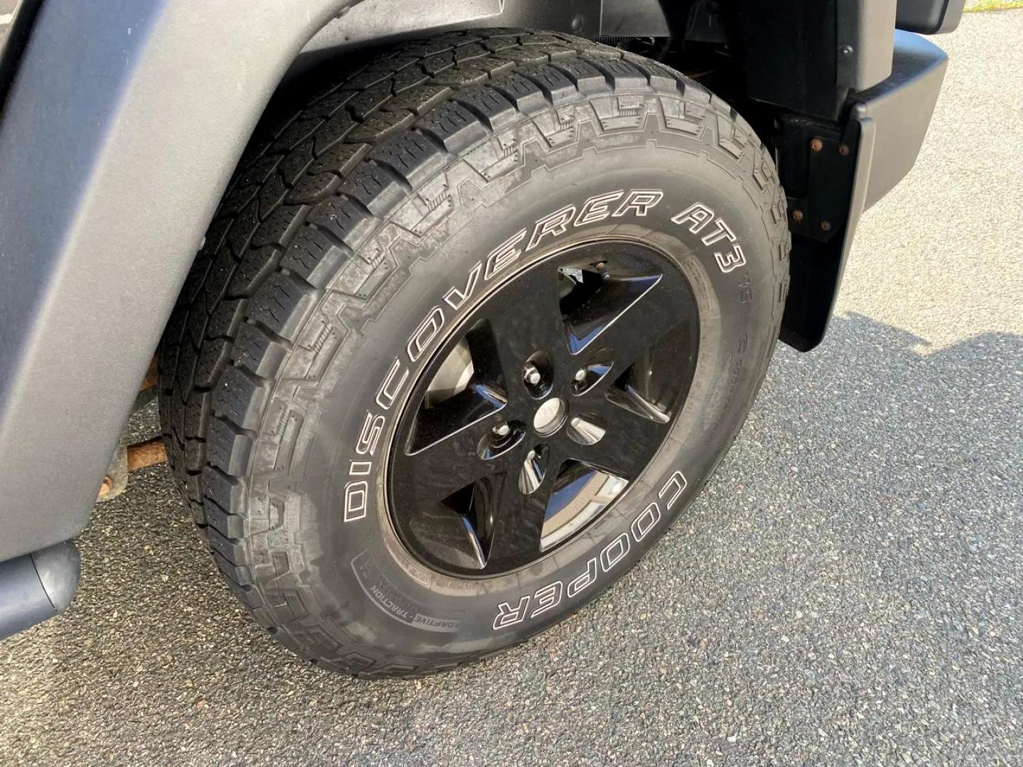2016 BLACK /Grey Jeep Wrangler Sport 4WD (1C4AJWAG1GL) with an 3.6L V6 DOHC 24V FFV engine, Automatic transmission, located at 215 Milton St, Dedham, MA, 02026, (781) 329-5144, 42.241905, -71.157295 - Nice clean two door Sure to please Prices on all vehicles do not include $299.95 Documentation fee, as well as Massachusetts sales tax, Registration, Title Fee and State inspection. We try our hardest to be as accurate in our descriptions as possible. ASPI Motor Cars is not responsible for err - Photo#12