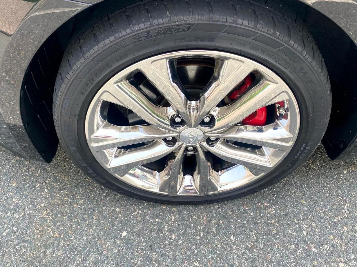 2015 BLACK /White Kia Optima SX Turbo (5XXGR4A67FG) with an 2.0L L4 DOHC 16V TURBO engine, 6-Speed Automatic transmission, located at 215 Milton St, Dedham, MA, 02026, (781) 329-5144, 42.241905, -71.157295 - Just a beauty Prices on all vehicles do not include $299.95 Documentation fee, as well as Massachusetts sales tax, Registration, Title Fee and State inspection. We try our hardest to be as accurate in our descriptions as possible. ASPI Motor Cars is not responsible for errors in listings by 3rd - Photo#19