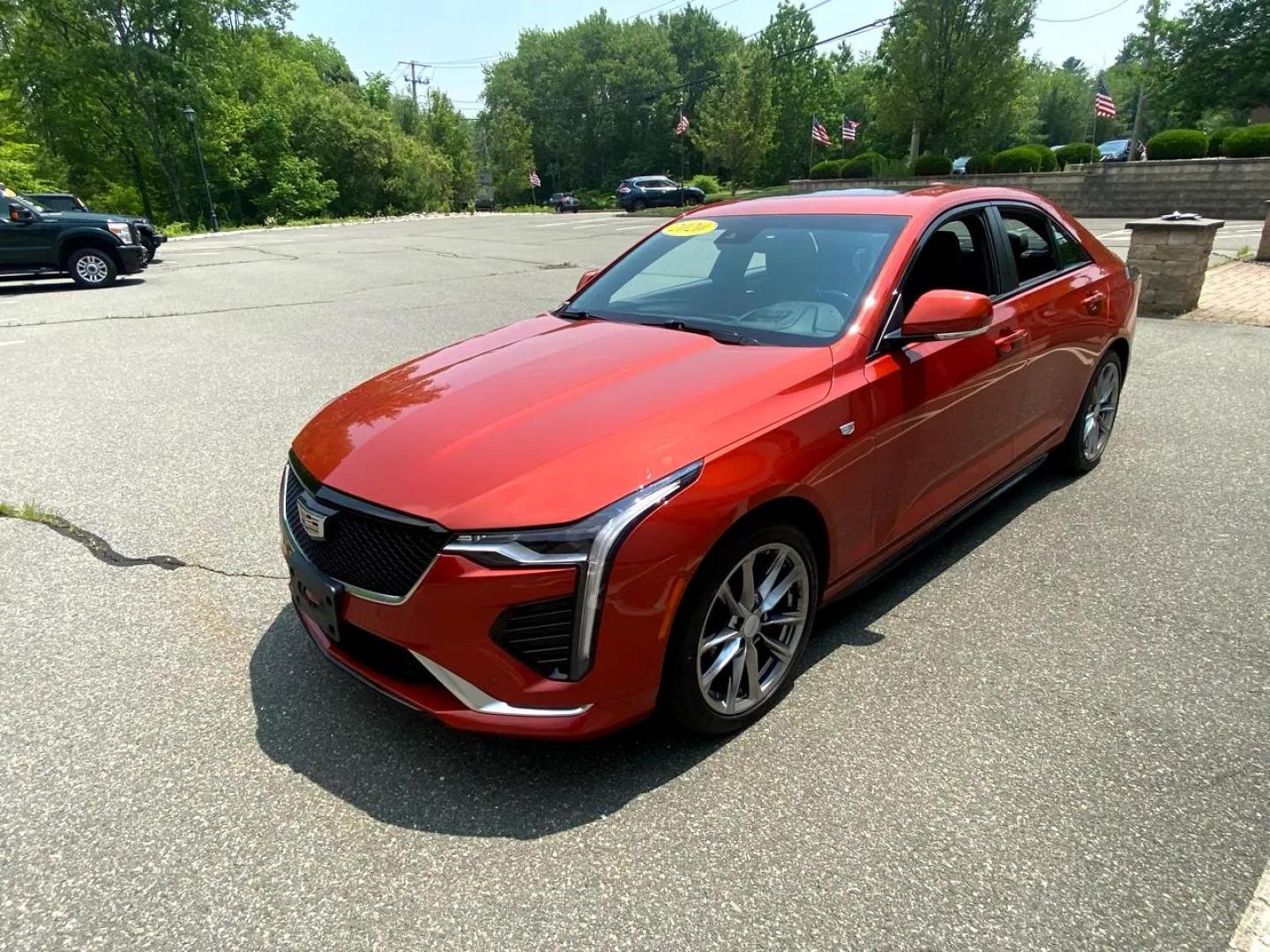 2020 Copper /Black Cadillac CT4 Sport (1G6DG5RK2L0) with an 2.0L L4 DOHC 16V engine, 8A transmission, located at 215 Milton St, Dedham, MA, 02026, (781) 329-5144, 42.241905, -71.157295 - Rare car with Low miles . Always Serviced, Always Warrantied, Prices on all vehicles do not include $299.95 Documentation fee, as well as Massachusetts sales tax, Registration, Title Fee and State inspection. We try our hardest to be as accurate in our descriptions as possible. ASPI Motor Cars - Photo#3