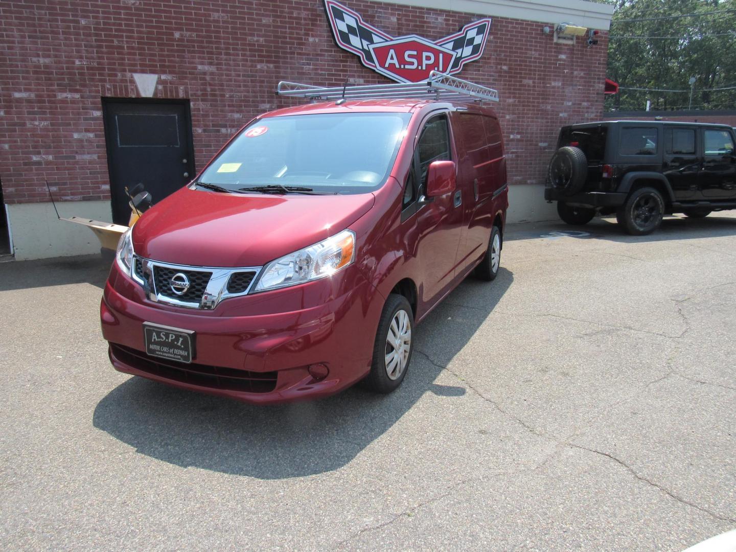 2015 Maroon /Gray Nissan NV200 SV (3N6CM0KN1FK) with an 2.0L L4 DOHC 16V engine, Continuously Variable Transmission transmission, located at 215 Milton St, Dedham, MA, 02026, (781) 329-5144, 42.241905, -71.157295 - This nice compact work van is in excellent shape. Low mileage. Runs great. All ASPI Motor Cars vehicles are fully service before they are delivered to assure the highest quality used vehicles. Call Today Prices on all vehicles do not include $299.95 Documentation fee, as well as Massachusetts sal - Photo#1
