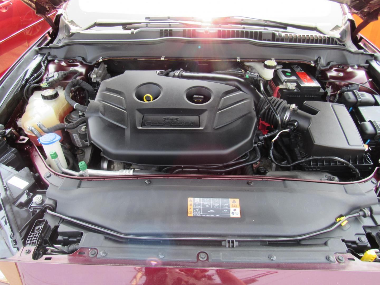 2017 Maroon /Black Ford Fusion Titanium (3FA6P0K99HR) with an 2.0L L4 DOHC 16V engine, 6A transmission, located at 215 Milton St, Dedham, MA, 02026, (781) 329-5144, 42.241905, -71.157295 - This nice loaded sedan is in excellent condition. Runs as good as it looks. Low mileage. All ASPI Motor Cars vehicles are fully service before they are delivered to assure the highest quality used vehicles. Comes with a 3/3 warranty included in the price. Call for details. all vehicles do not i - Photo#21