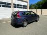 2012 Blue /Grey Honda CR-V LX 4WD 5-Speed AT (5J6RM4H31CL) with an 2.4L L4 DOHC 16V engine, 5-Speed Automatic transmission, located at 215 Milton St, Dedham, MA, 02026, (781) 329-5144, 42.241905, -71.157295 - Always Honda Quality. Always Fully serviced Always Fully Warrantied - Photo#2