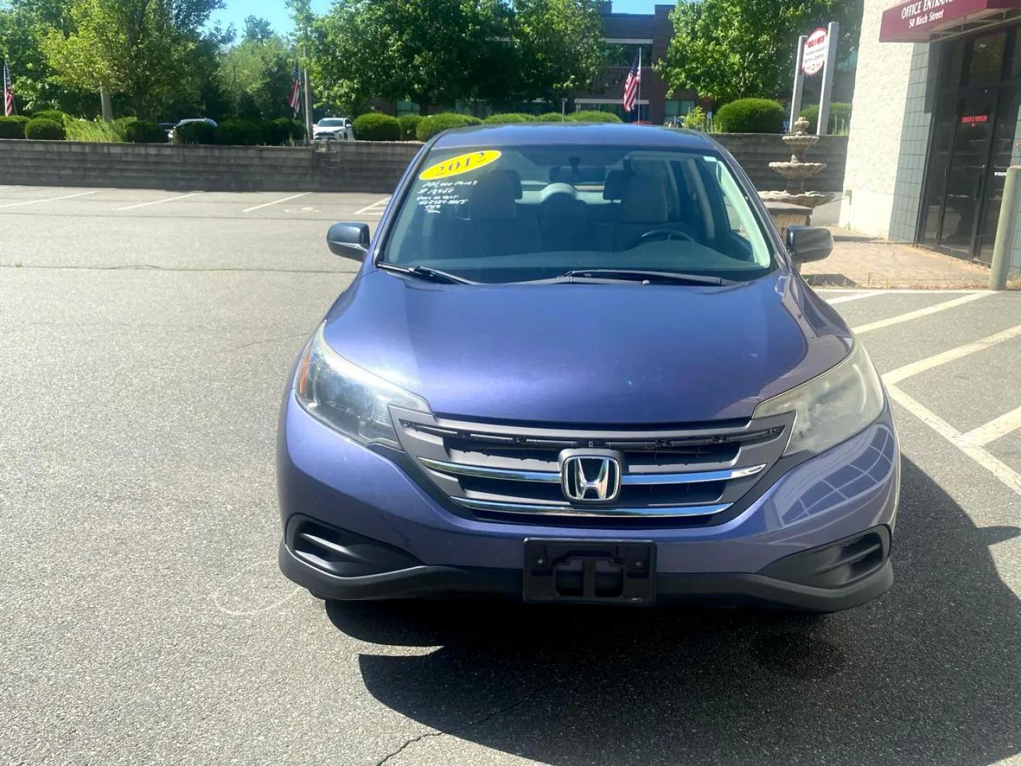 2012 Blue /Grey Honda CR-V LX 4WD 5-Speed AT (5J6RM4H31CL) with an 2.4L L4 DOHC 16V engine, 5-Speed Automatic transmission, located at 215 Milton St, Dedham, MA, 02026, (781) 329-5144, 42.241905, -71.157295 - Always Honda Quality. Always Fully serviced Always Fully Warrantied - Photo#6