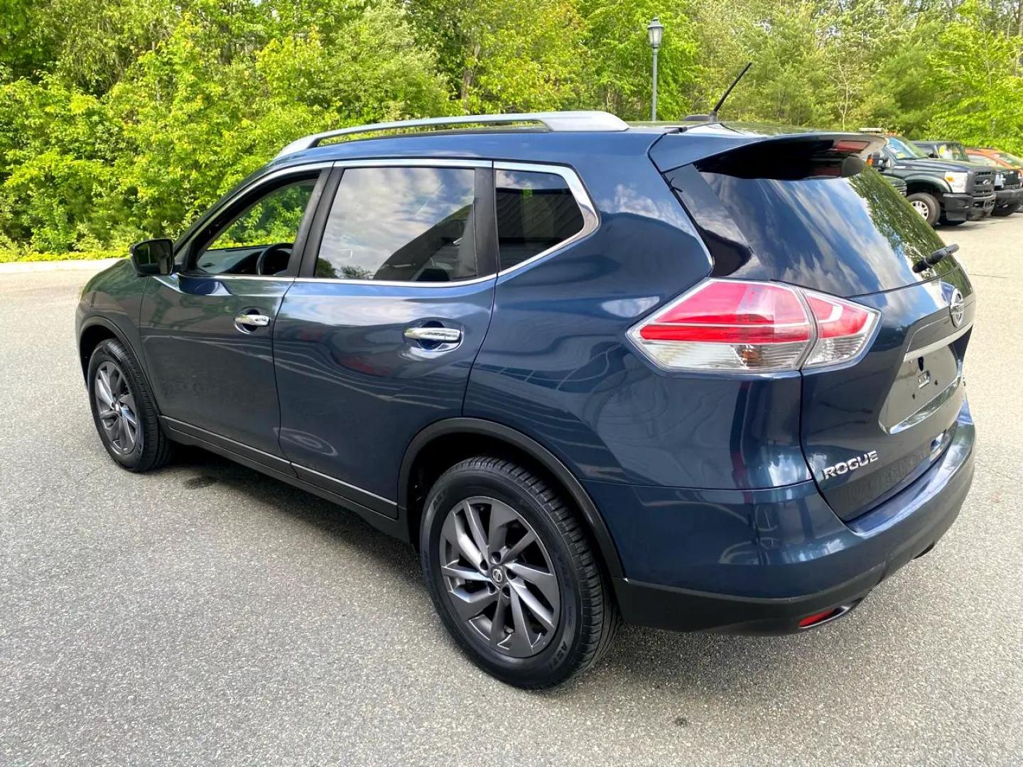 2016 Blue /Tan Nissan Rogue S AWD (5N1AT2MV4GC) with an 2.5L L4 DOHC 16V engine, CVT transmission, located at 215 Milton St, Dedham, MA, 02026, (781) 329-5144, 42.241905, -71.157295 - Always delivered safe and sound Prices on all vehicles do not include $299.95 Documentation fee, as well as Massachusetts sales tax, Registration, Title Fee and State inspection. We try our hardest to be as accurate in our descriptions as possible. ASPI Motor Cars is not responsible for errors i - Photo#4