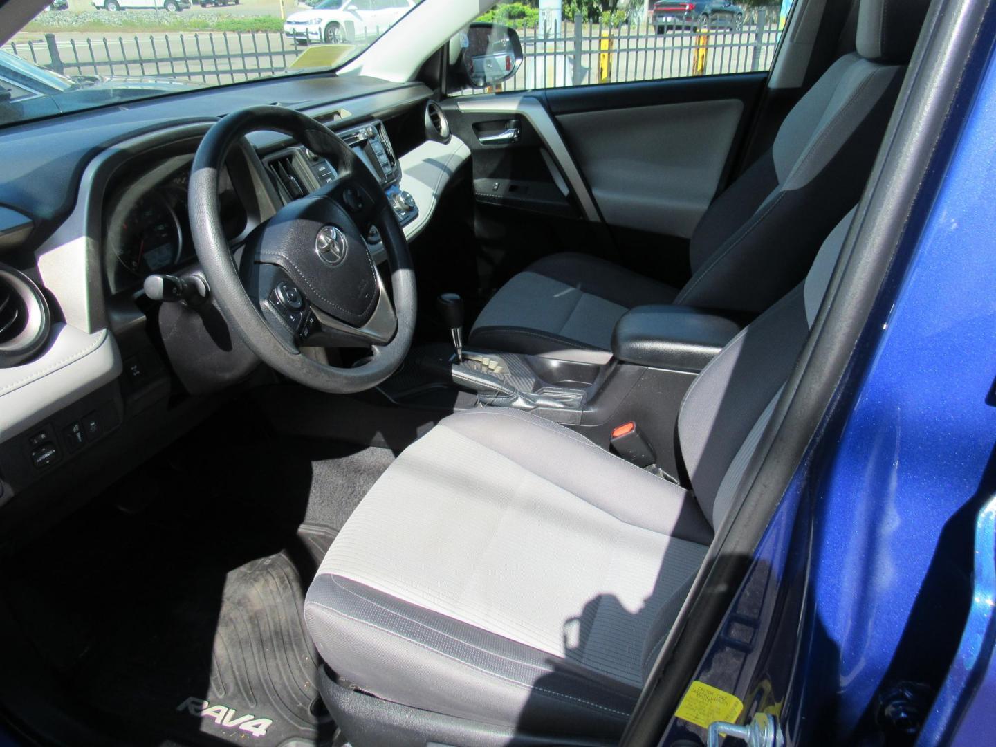 2014 Blue /Gray Toyota RAV4 XLE AWD (2T3RFREV1EW) with an 2.5L L4 DOHC 16V engine, 6-Speed Automatic transmission, located at 215 Milton St, Dedham, MA, 02026, (781) 329-5144, 42.241905, -71.157295 - This nice low mileage SUV is in excellent condition. Runs like new. All ASPI Motor Cars vehicles are fully serviced before they are delivered to assure the highest quality used vehicles. Comes with a 3/3 warranty in cluded in the price. Call for details.. Prices on all vehicles do not include $2 - Photo#12
