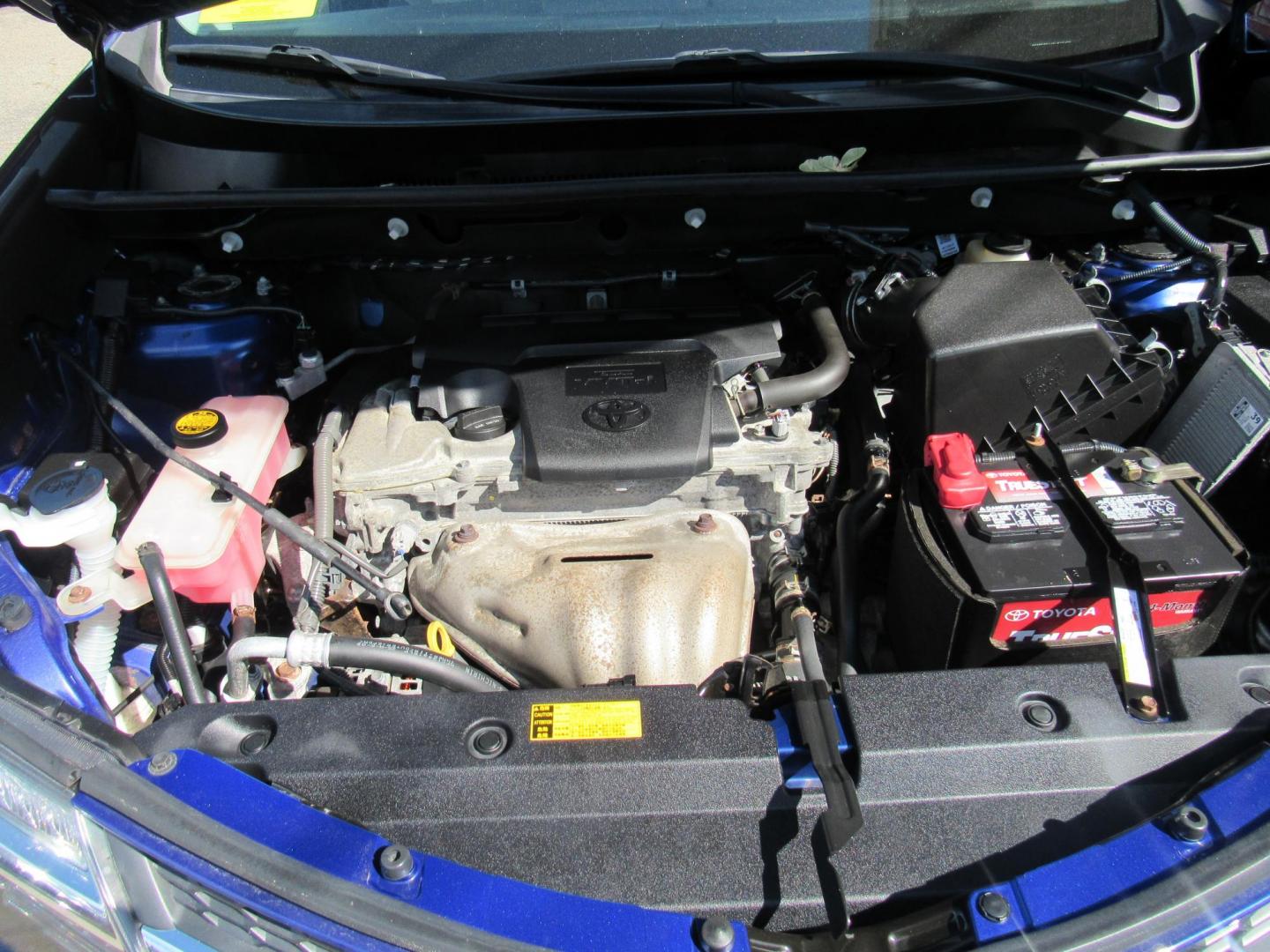 2014 Blue /Gray Toyota RAV4 XLE AWD (2T3RFREV1EW) with an 2.5L L4 DOHC 16V engine, 6-Speed Automatic transmission, located at 215 Milton St, Dedham, MA, 02026, (781) 329-5144, 42.241905, -71.157295 - This nice low mileage SUV is in excellent condition. Runs like new. All ASPI Motor Cars vehicles are fully serviced before they are delivered to assure the highest quality used vehicles. Comes with a 3/3 warranty in cluded in the price. Call for details.. Prices on all vehicles do not include $2 - Photo#23
