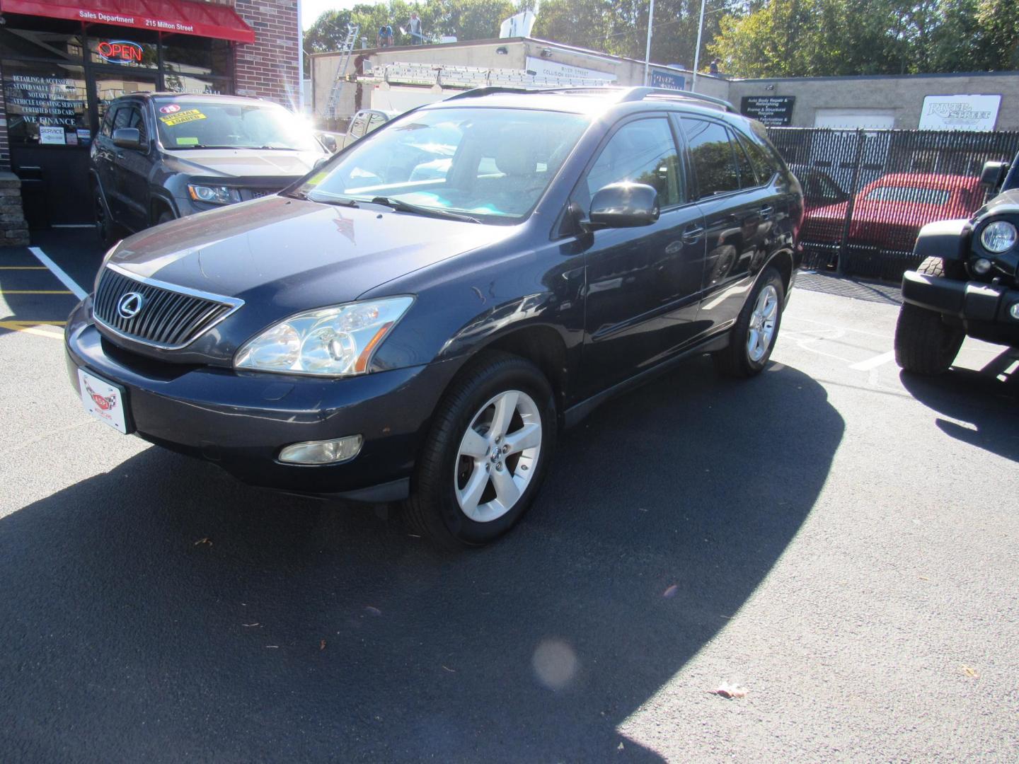2007 Blue /Tan Lexus RX 350 AWD (2T2HK31U17C) with an 3.5L V6 DOHC 24V engine, 5-Speed Automatic Overdrive transmission, located at 215 Milton St, Dedham, MA, 02026, (781) 329-5144, 42.241905, -71.157295 - This nice Lexus has low mileage for the year. Runs like new . All ASPI Motor Cars vehicles are fully serviced before they are delivered to assure the highest quality used vehicles. Call Today! Prices on all vehicles do not include $299.95 Documentation fee, as well as Massachusetts sales tax, Reg - Photo#4