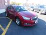 2013 red /Grey Chevrolet Cruze 1LT Auto (1G1PC5SB8D7) with an 1.4L L4 DOHC 16V TURBO engine, 6-Speed Automatic transmission, located at 215 Milton St, Dedham, MA, 02026, (781) 329-5144, 42.241905, -71.157295 - This nice little low mileage sedan is in excellent condition. Runs like new. All ASPI Motor Cras vehicles are fully service before they are delivered to assure the highest quality used vehicles. Come with a 3/3 warranty included in the price. Call for details. Prices on all vehicles do not inc - Photo#0