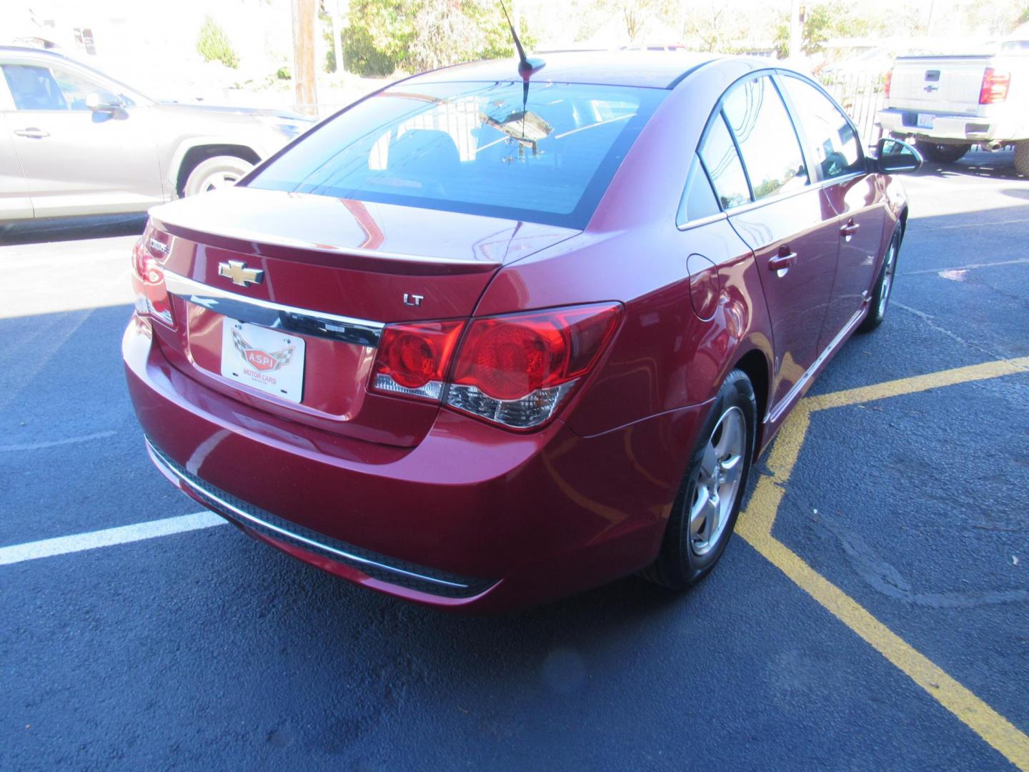 2013 red /Grey Chevrolet Cruze 1LT Auto (1G1PC5SB8D7) with an 1.4L L4 DOHC 16V TURBO engine, 6-Speed Automatic transmission, located at 215 Milton St, Dedham, MA, 02026, (781) 329-5144, 42.241905, -71.157295 - This nice little low mileage sedan is in excellent condition. Runs like new. All ASPI Motor Cras vehicles are fully service before they are delivered to assure the highest quality used vehicles. Come with a 3/3 warranty included in the price. Call for details. Prices on all vehicles do not inc - Photo#6