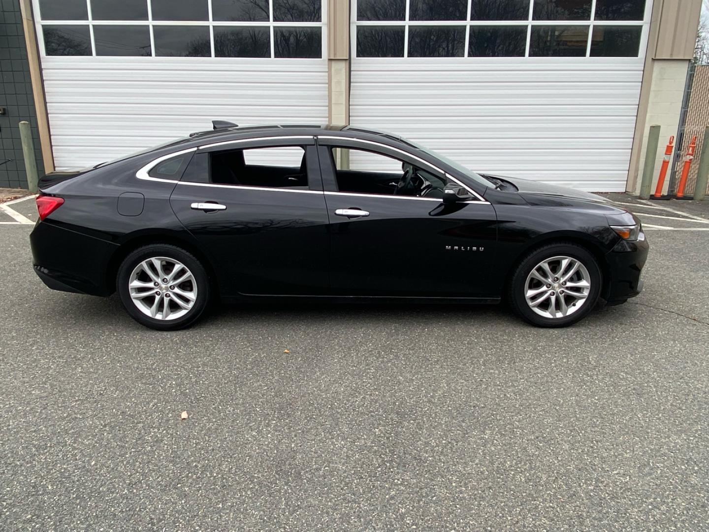 2017 BLACK /charcoal Chevrolet Malibu 1LT (1G1ZE5ST6HF) with an 1.5L L4 DOHC 16V engine, 6A transmission, located at 215 Milton St, Dedham, MA, 02026, (781) 329-5144, 42.241905, -71.157295 - This nice sedan is in excellent condition.Runs like new. All ASPI Motor Cras vehicles are fully service before they are delivered to assure the highest quality used vehicles. Come with a 3/3 warranty included in the price. Call for details. Prices on all vehicles do not include $299.95 Docume - Photo#3