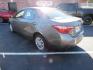 2017 Tan /Gray Toyota Corolla L CVT (2T1BURHE7HC) with an 1.8L L4 DOHC 16V engine, CVT transmission, located at 215 Milton St, Dedham, MA, 02026, (781) 329-5144, 42.241905, -71.157295 - Photo#4