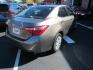 2017 Tan /Gray Toyota Corolla L CVT (2T1BURHE7HC) with an 1.8L L4 DOHC 16V engine, CVT transmission, located at 215 Milton St, Dedham, MA, 02026, (781) 329-5144, 42.241905, -71.157295 - Photo#6