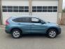 2014 Blue /Tan Honda CR-V EX-L 4WD 5-Speed AT (2HKRM4H7XEH) with an 2.4L L4 DOHC 16V engine, 5-Speed Automatic transmission, located at 215 Milton St, Dedham, MA, 02026, (781) 329-5144, 42.241905, -71.157295 - Take a ride in this sleek Blue 2014 Honda CR-V and get ready to hit the road in style! This car is packed with amazing features to keep you safe and comfortable on your journey. Whether you're cruising on the highway or exploring off-road terrain, the 4WD/AWD system, ABS brakes, traction control, an - Photo#1