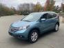 2014 Blue /Tan Honda CR-V EX-L 4WD 5-Speed AT (2HKRM4H7XEH) with an 2.4L L4 DOHC 16V engine, 5-Speed Automatic transmission, located at 215 Milton St, Dedham, MA, 02026, (781) 329-5144, 42.241905, -71.157295 - Take a ride in this sleek Blue 2014 Honda CR-V and get ready to hit the road in style! This car is packed with amazing features to keep you safe and comfortable on your journey. Whether you're cruising on the highway or exploring off-road terrain, the 4WD/AWD system, ABS brakes, traction control, an - Photo#3