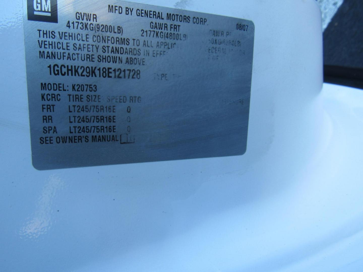 2008 White /Grey Chevrolet Silverado 2500HD LT1 Ext. Cab Long Box 4WD (1GCHK29K18E) with an 6.0L V8 OHV 16V engine, 6-Speed Automatic Overdrive transmission, located at 215 Milton St, Dedham, MA, 02026, (781) 329-5144, 42.241905, -71.157295 - Don't miss this one. 32K mile 2500HD work truck. This truck is in great condition. Fisher Plow ready. Has a plow frame, but no electronics or blade. All ASPI Motor Cars vehicles are serviced before they are delivered to assure the highest quality used vehicles. Call today! - Photo#23