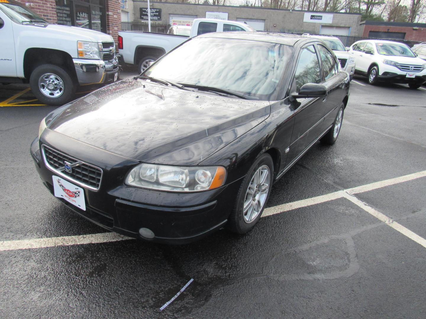 2006 BLACK /BLACK Volvo S60 2.5T AWD (YV1RH592362) with an 2.5L L5 DOHC 20V TURBO engine, 5-Speed Automatic transmission, located at 215 Milton St, Dedham, MA, 02026, (781) 329-5144, 42.241905, -71.157295 - Photo#2