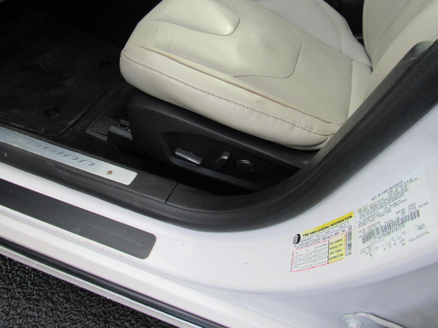 2015 White /Gray Ford Fusion Titanium (3FA6P0K98FR) with an 2.0L L4 DOHC 16V engine, Automatic transmission, located at 215 Milton St, Dedham, MA, 02026, (781) 329-5144, 42.241905, -71.157295 - This nice little sedan runs great. Loaded up Titanium. All ASPI Motor Cars vehicles are fully serviced before they are delivered to assure the highest quality used vehicle. Call for details Prices on all vehicles do not include $299.95 Documentation fee, as well as Massachusetts sales tax, Regist - Photo#15