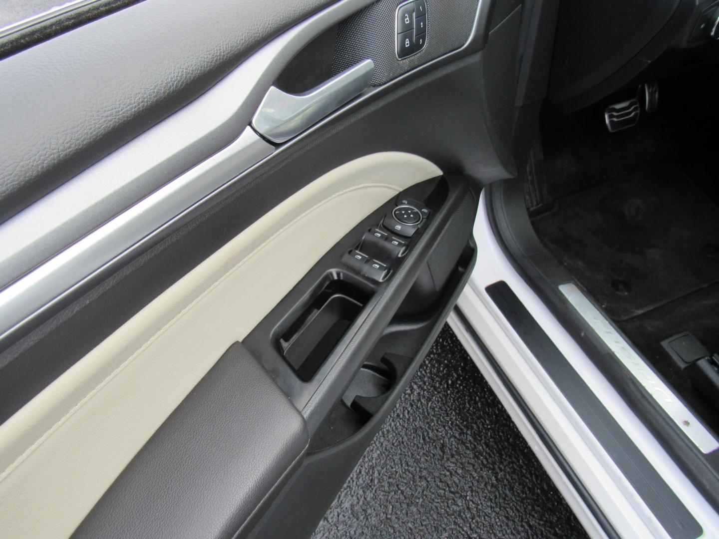 2015 White /Gray Ford Fusion Titanium (3FA6P0K98FR) with an 2.0L L4 DOHC 16V engine, Automatic transmission, located at 215 Milton St, Dedham, MA, 02026, (781) 329-5144, 42.241905, -71.157295 - This nice little sedan runs great. Loaded up Titanium. All ASPI Motor Cars vehicles are fully serviced before they are delivered to assure the highest quality used vehicle. Call for details Prices on all vehicles do not include $299.95 Documentation fee, as well as Massachusetts sales tax, Regist - Photo#16