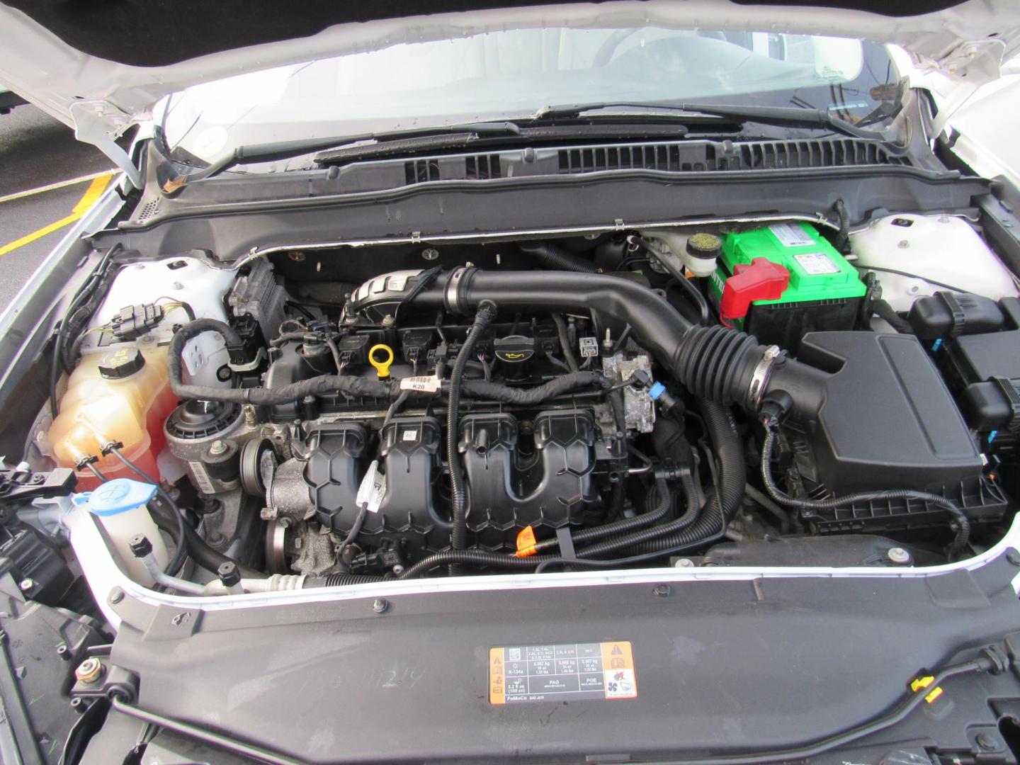 2015 White /Gray Ford Fusion Titanium (3FA6P0K98FR) with an 2.0L L4 DOHC 16V engine, Automatic transmission, located at 215 Milton St, Dedham, MA, 02026, (781) 329-5144, 42.241905, -71.157295 - This nice little sedan runs great. Loaded up Titanium. All ASPI Motor Cars vehicles are fully serviced before they are delivered to assure the highest quality used vehicle. Call for details Prices on all vehicles do not include $299.95 Documentation fee, as well as Massachusetts sales tax, Regist - Photo#18