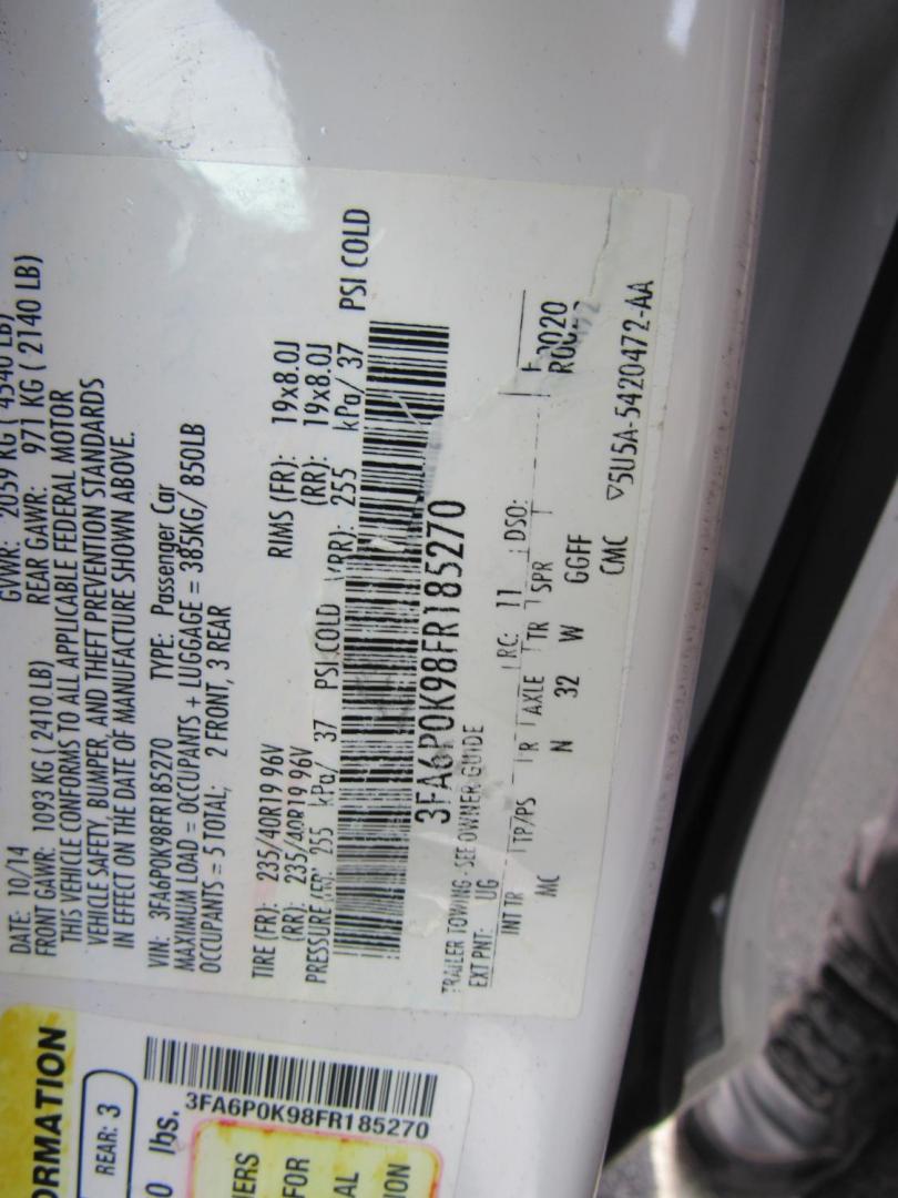 2015 White /Gray Ford Fusion Titanium (3FA6P0K98FR) with an 2.0L L4 DOHC 16V engine, Automatic transmission, located at 215 Milton St, Dedham, MA, 02026, (781) 329-5144, 42.241905, -71.157295 - This nice little sedan runs great. Loaded up Titanium. All ASPI Motor Cars vehicles are fully serviced before they are delivered to assure the highest quality used vehicle. Call for details Prices on all vehicles do not include $299.95 Documentation fee, as well as Massachusetts sales tax, Regist - Photo#23