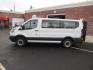 2016 White /Gray Ford Transit 150 Wagon Low Roof XLT 60/40 Pass. 130-in. WB (1FDZK1ZM3GK) with an 3.7L V6 DOHC 24V engine, 6A Automatic transmission, located at 215 Milton St, Dedham, MA, 02026, (781) 329-5144, 42.241905, -71.157295 - Photo#3
