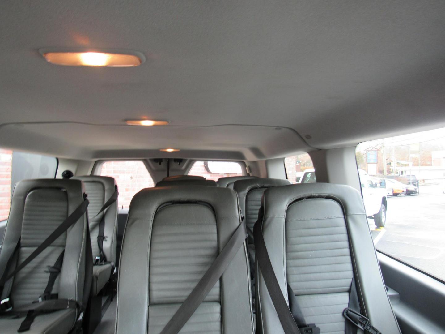 2016 White /Gray Ford Transit 150 Wagon Low Roof XLT 60/40 Pass. 130-in. WB (1FDZK1ZM3GK) with an 3.7L V6 DOHC 24V engine, 6A Automatic transmission, located at 215 Milton St, Dedham, MA, 02026, (781) 329-5144, 42.241905, -71.157295 - Photo#14