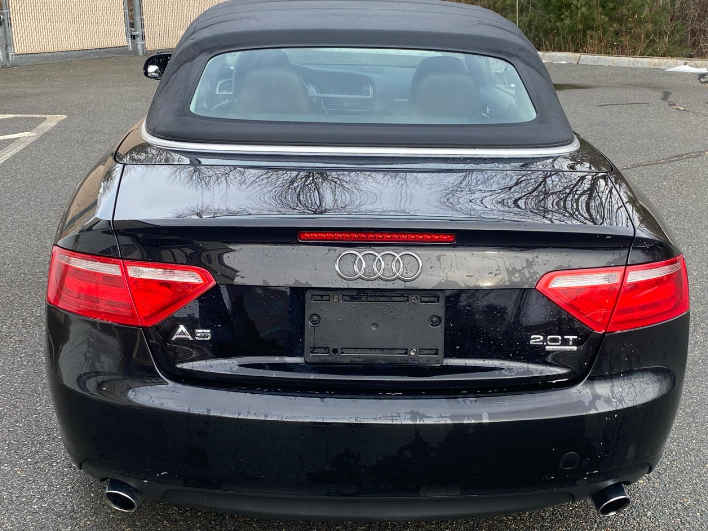 2014 BLACK /saddle Audi A5 Cabriolet 2.0T quattro Tiptronic (WAUCFAFH1EN) with an 2.0L L4 DOHC 16V TURBO engine, 6-Speed Automatic transmission, located at 215 Milton St, Dedham, MA, 02026, (781) 329-5144, 42.241905, -71.157295 - Introducing this sleek 2014 Black Audi A5 - a ride that combines style, performance, and luxury in one package. This sporty coupe comes equipped with all the bells and whistles you could want in a vehicle, from its Alloy Wheels to its Automatic Headlights and even a handy Tire Pressure Monitor. Feel - Photo#7