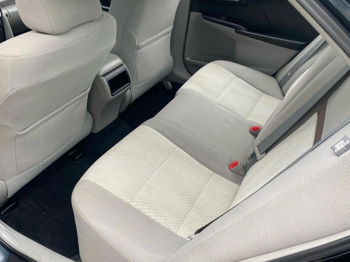 2012 BLACK /Grey Toyota Camry LE (4T1BF1FK8CU) with an 2.5L L4 DOHC 16V engine, 6-Speed Automatic transmission, located at 215 Milton St, Dedham, MA, 02026, (781) 329-5144, 42.241905, -71.157295 - Introducing the sleek and reliable 2012 Toyota Camry, a car that promises to take your driving experience to the next level. This sophisticated black beauty is not just a vehicle, but a true companion on the road. With a Carfax report available, you can rest assured that this Camry has a clean histo - Photo#12