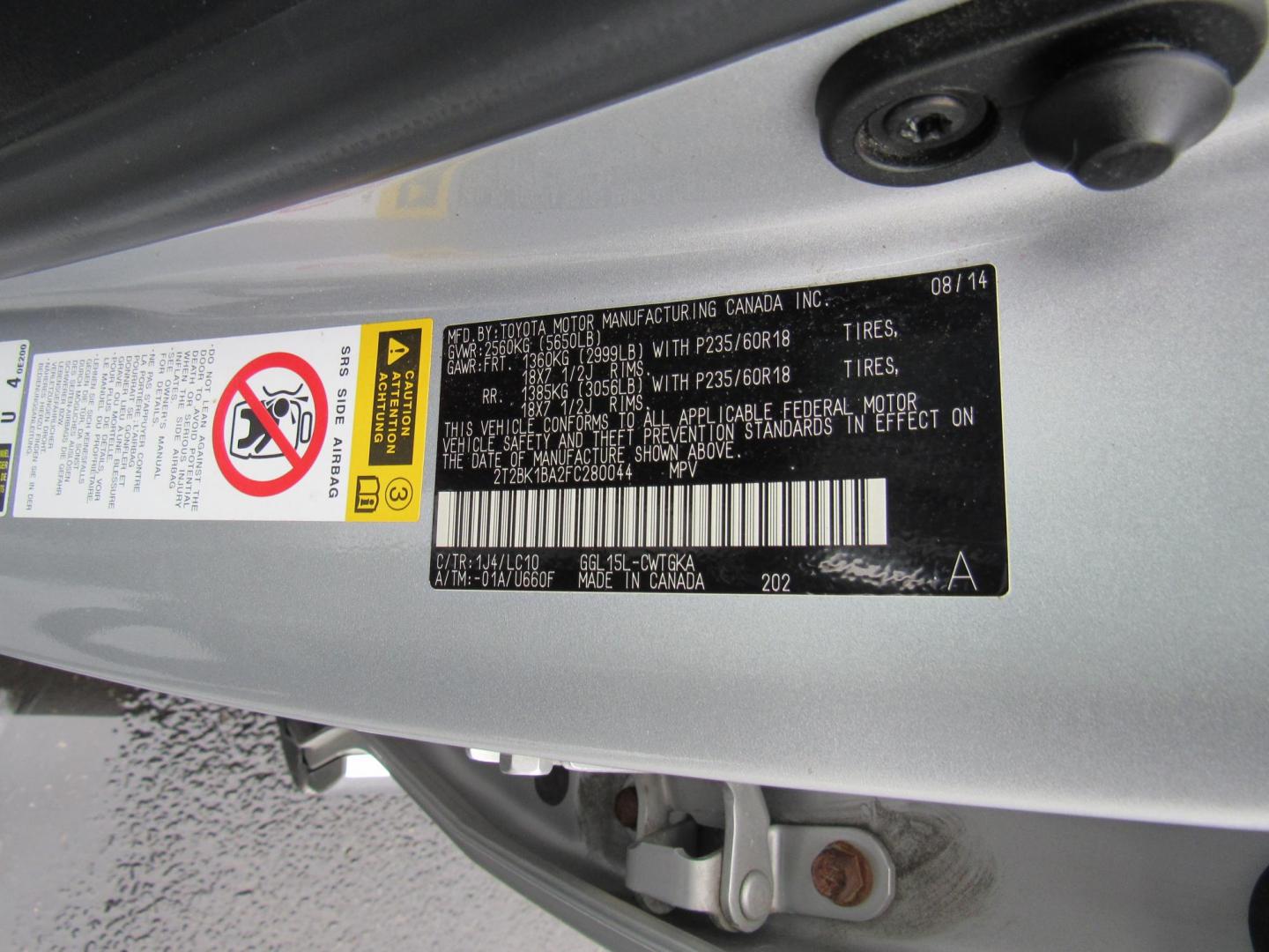 2015 SILVER /Gray Lexus RX 350 AWD (2T2BK1BA2FC) with an 3.5L V6 DOHC 24V engine, 6-Speed Automatic transmission, located at 215 Milton St, Dedham, MA, 02026, (781) 329-5144, 42.241905, -71.157295 - This nice SUV is in excellent condition. Loaded up with Leather. All ASPI Motor Cars vehicles are fully serviced before they are delivered. Comes with a 3/3 warranty included in the price. Call for details. Prices on all vehicles do not include $299.95 Documentation fee, as well as Massachusetts - Photo#21