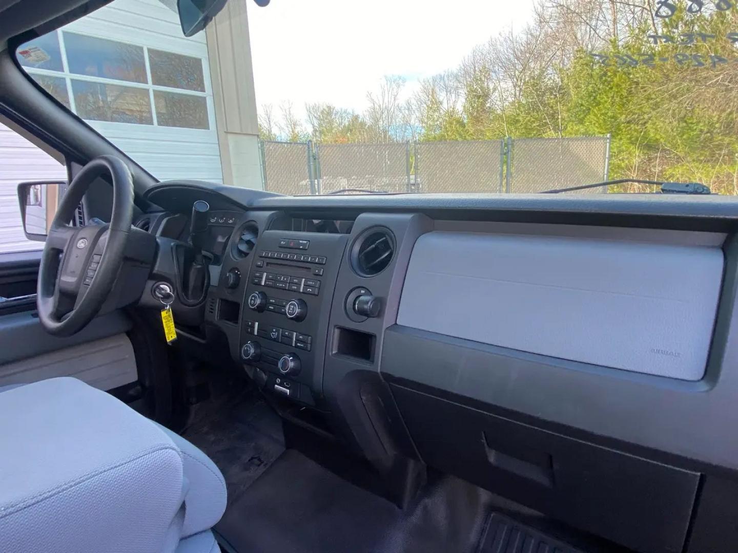 2013 BLACK /gray Ford F-150 SR-5 (1FTMF1EM5DF) with an 3.5L V6 SOHC 24V engine, Automatic transmission, located at 215 Milton St, Dedham, MA, 02026, (781) 329-5144, 42.241905, -71.157295 - Get ready to hit the road in style with this sleek and powerful 2013 Ford F-150! This black beauty not only looks great but packs a punch with its 4WD/AWD capability, ensuring you can handle any terrain with ease. Safety is a top priority with ABS brakes, traction control, and a full array of airbag- Photo#12