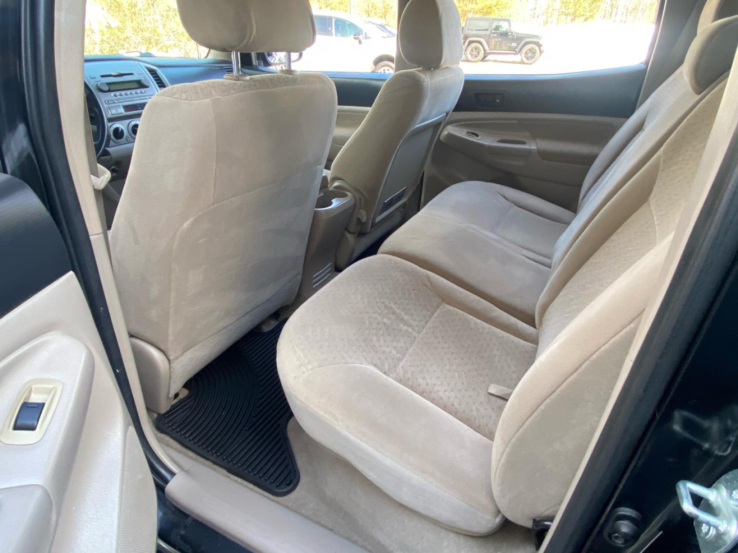 2007 BLACK /Tan Toyota TACOMA SR-5 (1FTMF1EM5DF) with an 3.5L V6 SOHC 24V engine, Automatic transmission, located at 215 Milton St, Dedham, MA, 02026, (781) 329-5144, 42.241905, -71.157295 - Introducing this sleek Black 2007 Toyota Tacoma! This rugged beauty is the perfect blend of style, versatility, and reliability. With its powerful engine and 4WD/AWD capabilities, this truck is ready to conquer any road ahead. The deep tinted glass adds a touch of mystery while keeping you cool on t - Photo#15