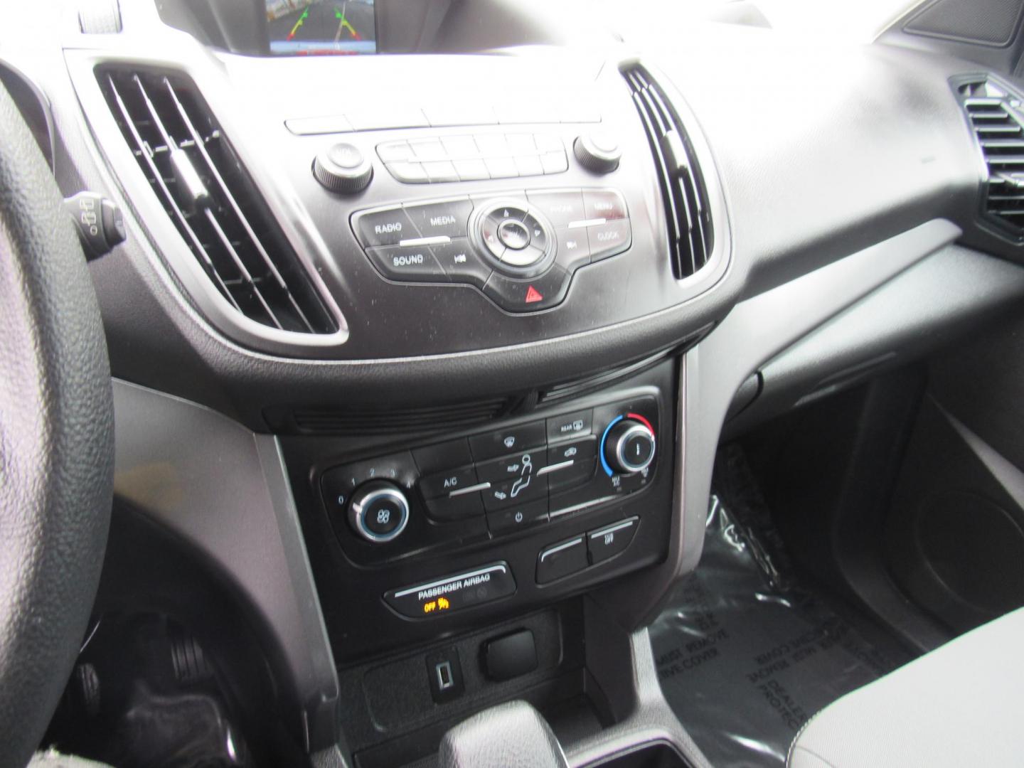 2019 White /Gray Ford Escape S FWD (1FMCU0F78KU) with an 2.5L L4 DOHC 16V engine, Automatic transmission, located at 215 Milton St, Dedham, MA, 02026, (781) 329-5144, 42.241905, -71.157295 - This nice little FWD SUV is in excellent condition. Runs like new. All ASPI Motor Cars vehicles are fully serviced before they are delivered to assure the highest quality used vehicles. Come with a 3/3 warranty included in the price. Call for details. Prices on all vehicles do not include $299.95 - Photo#17