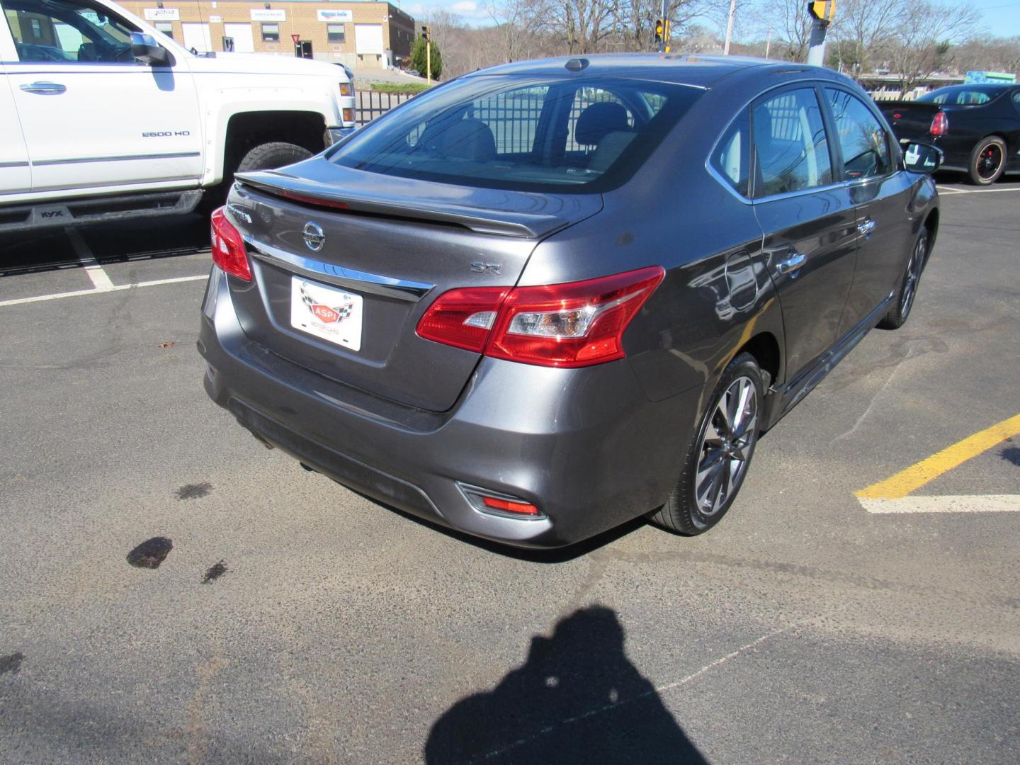 2016 GRAY /Gray Nissan Sentra FE+ S (3N1AB7AP3GY) with an 1.8L L4 SFI DOHC 16V engine, CVT transmission, located at 215 Milton St, Dedham, MA, 02026, (781) 329-5144, 42.241905, -71.157295 - Photo#6