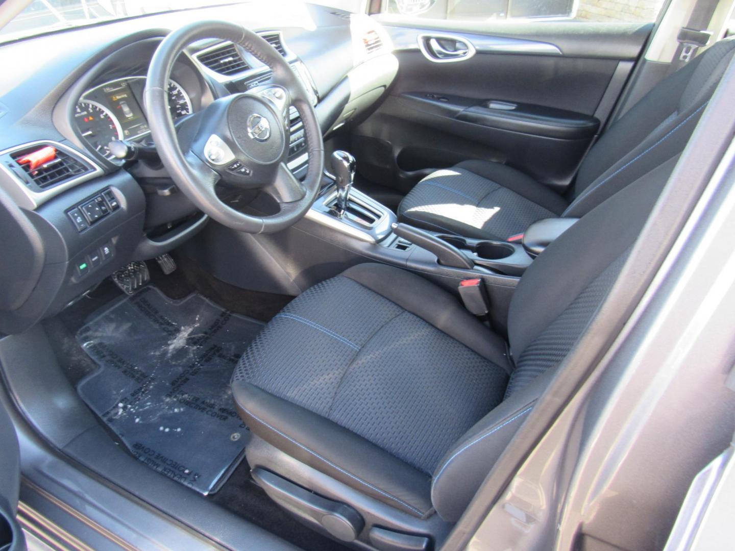 2016 GRAY /Gray Nissan Sentra FE+ S (3N1AB7AP3GY) with an 1.8L L4 SFI DOHC 16V engine, CVT transmission, located at 215 Milton St, Dedham, MA, 02026, (781) 329-5144, 42.241905, -71.157295 - Photo#12