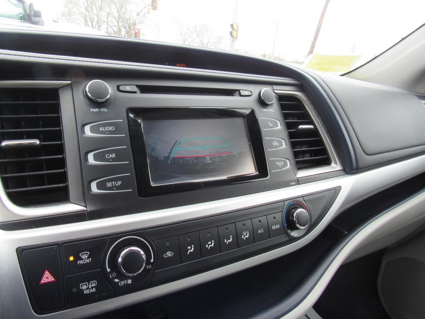 2017 SILVER /Gray Toyota Highlander LE FWD I4 (5TDZARFH4HS) with an 2.7L L4 DOHC 16V engine, 6A transmission, located at 215 Milton St, Dedham, MA, 02026, (781) 329-5144, 42.241905, -71.157295 - This dependable 7 passenger vehicle is ready for the family. The vehicle has a few scratches and paint work but overall is very clean. Runs great. All ASPI Motor Cars vehicles are fully serviced before they are delivered to assure the highest quality used vehicles. Come with a 3/3 warranty included - Photo#18