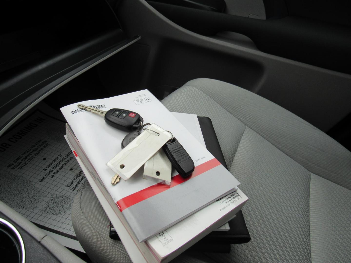 2017 SILVER /Gray Toyota Highlander LE FWD I4 (5TDZARFH4HS) with an 2.7L L4 DOHC 16V engine, 6A transmission, located at 215 Milton St, Dedham, MA, 02026, (781) 329-5144, 42.241905, -71.157295 - This dependable 7 passenger vehicle is ready for the family. The vehicle has a few scratches and paint work but overall is very clean. Runs great. All ASPI Motor Cars vehicles are fully serviced before they are delivered to assure the highest quality used vehicles. Come with a 3/3 warranty included - Photo#19