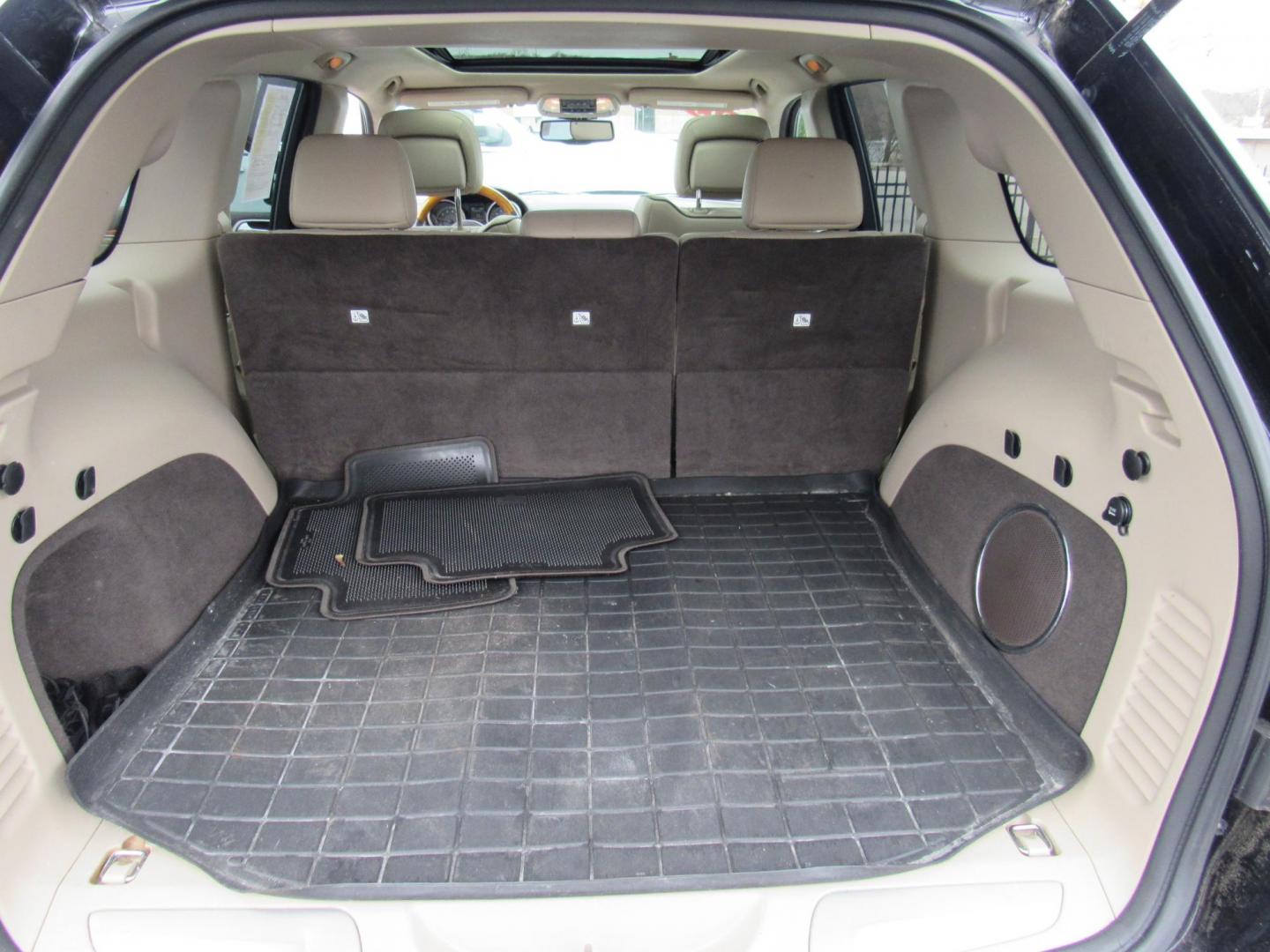 2013 BLACK /Tan Jeep Grand Cherokee Overland 4WD (1C4RJFCT6DC) with an 5.7L V8 OHV 16V engine, 5-Speed Automatic transmission, located at 215 Milton St, Dedham, MA, 02026, (781) 329-5144, 42.241905, -71.157295 - There is not many options this low mile Grand Cherokee does not have. Summit edition, panoramic roof, Leather, Loaded up. In excellent condition for the year, you won't believe it is a 2013. All ASPI Motor Cars vehicles are fully serviced before they are delivered to assure the highest quality used - Photo#14