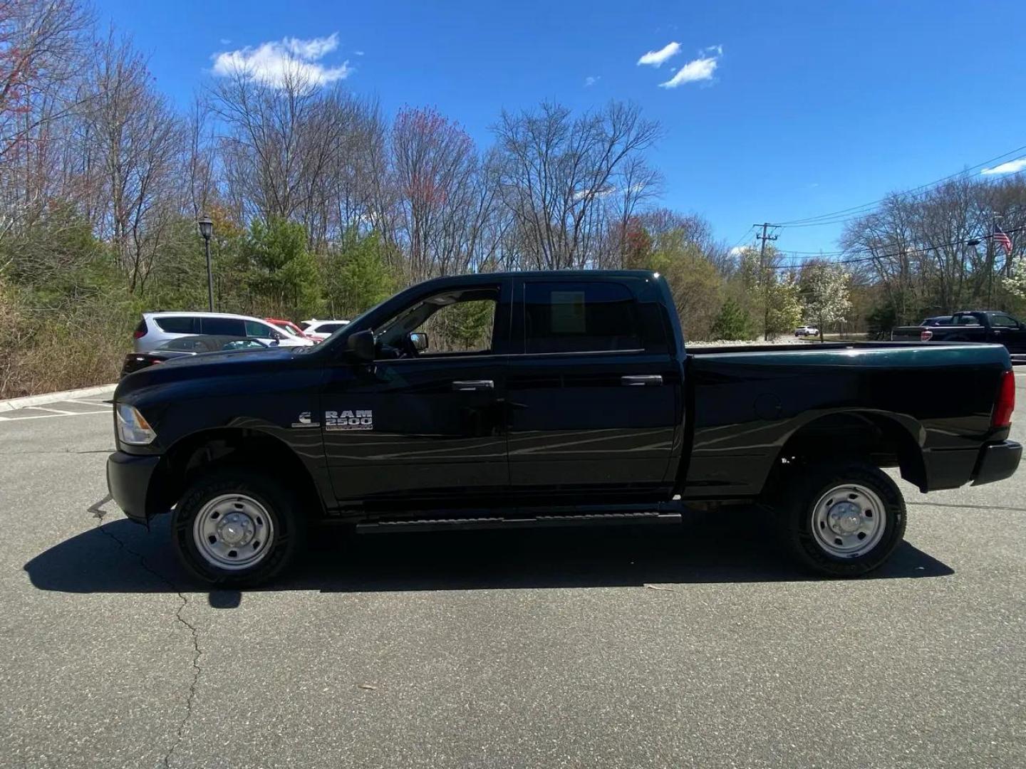 2017 /gray RAM 2500 Tradesman Crew Cab SWB 4WD (3C6UR5CL5HG) with an 6.7L L6 OHV 24V TURBO DIESEL engine, 6A transmission, located at 215 Milton St, Dedham, MA, 02026, (781) 329-5144, 42.241905, -71.157295 - Hop in and experience the power of this Dark Green 2017 RAM 2500! Equipped with top-notch safety features like Child Safety Door Locks and multiple airbags, you can rest assured that your loved ones are in good hands. Cruise control will make long drives a breeze, while the Tachometer and Trip Compu - Photo#5