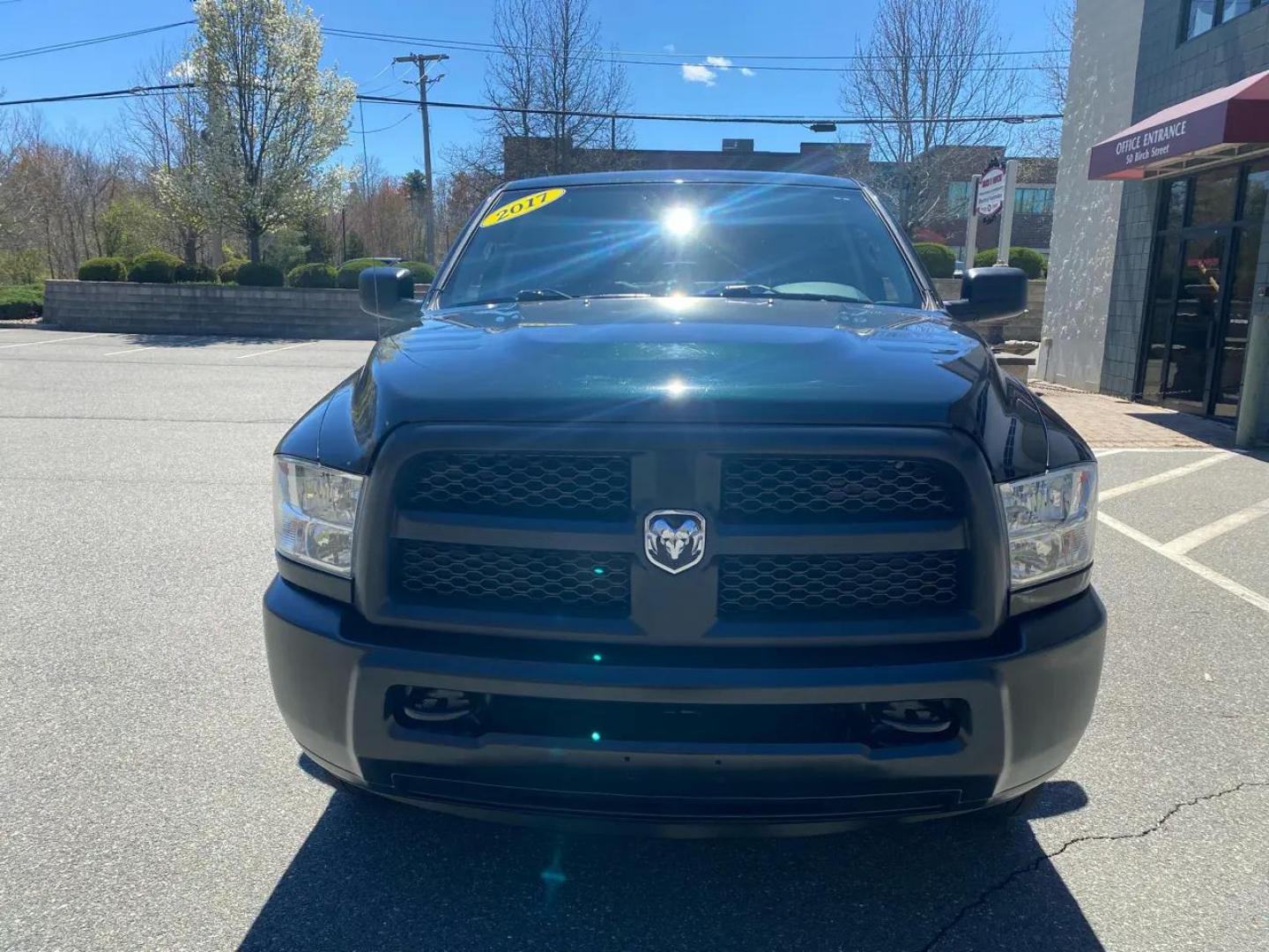2017 /gray RAM 2500 Tradesman Crew Cab SWB 4WD (3C6UR5CL5HG) with an 6.7L L6 OHV 24V TURBO DIESEL engine, 6A transmission, located at 215 Milton St, Dedham, MA, 02026, (781) 329-5144, 42.241905, -71.157295 - Hop in and experience the power of this Dark Green 2017 RAM 2500! Equipped with top-notch safety features like Child Safety Door Locks and multiple airbags, you can rest assured that your loved ones are in good hands. Cruise control will make long drives a breeze, while the Tachometer and Trip Compu - Photo#7