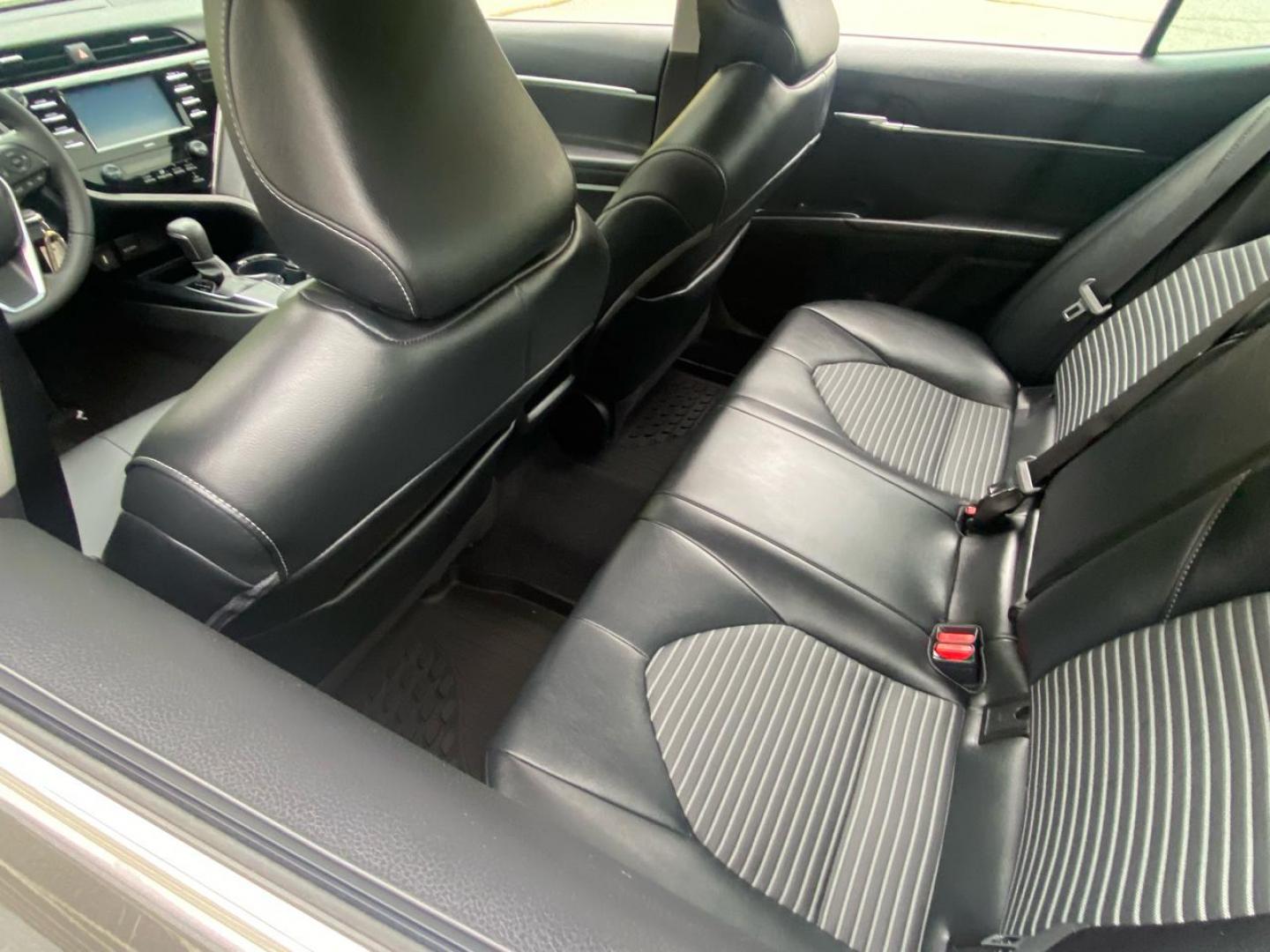 2020 bronze /Grey Toyota Camry SE (4T1G11AK3LU) with an 2.5L L4 DOHC 16V engine, 8A transmission, located at 215 Milton St, Dedham, MA, 02026, (781) 329-5144, 42.241905, -71.157295 - Get ready to cruise in style with this sleek Bronze 2020 Toyota Camry! This beauty not only offers a smooth ride but also prioritizes safety with features like Child Safety Door Locks and multiple airbags. Worried about theft? No need to fret, as this car comes equipped with Vehicle Anti-Theft techn - Photo#12